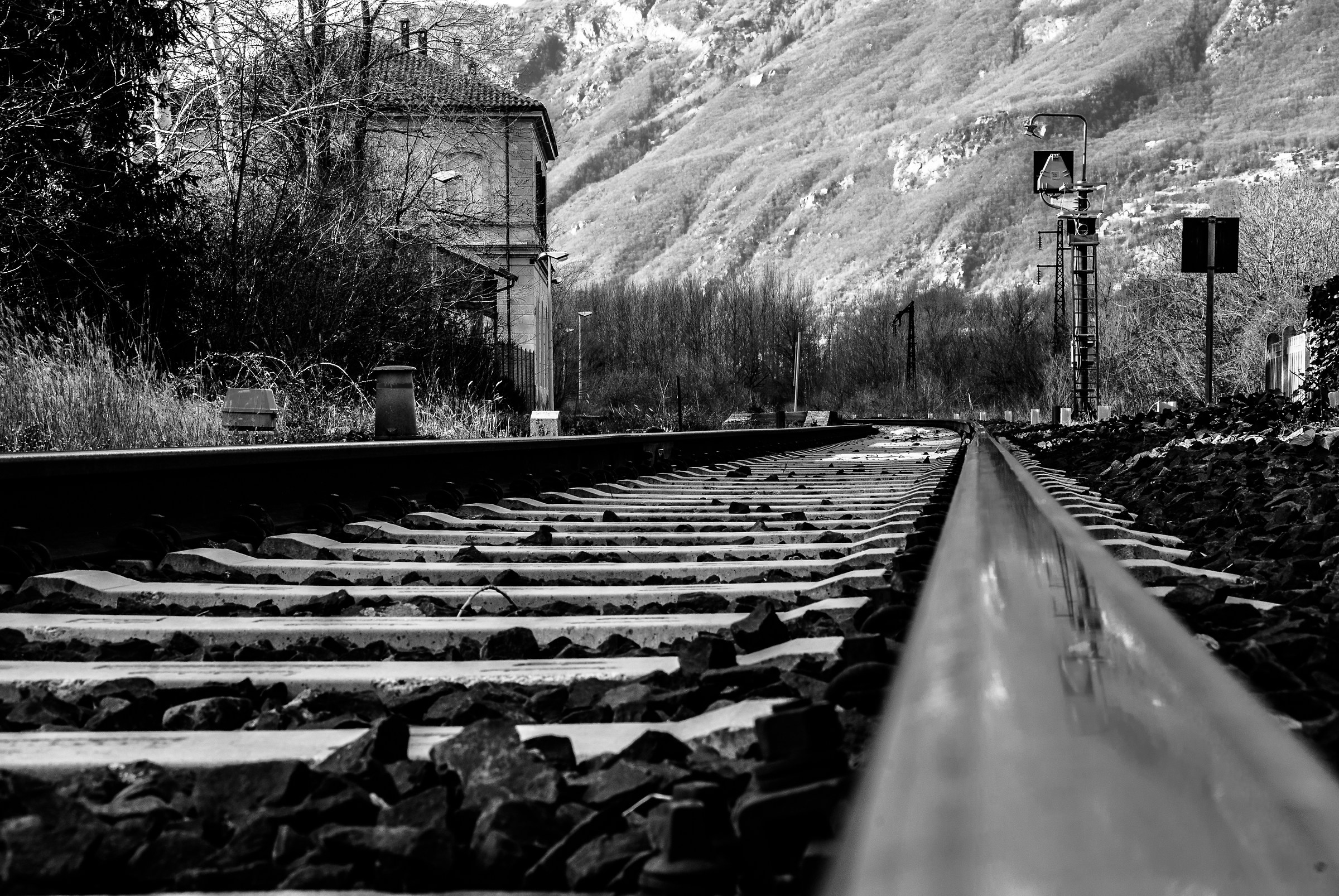 La stazione abbandonata