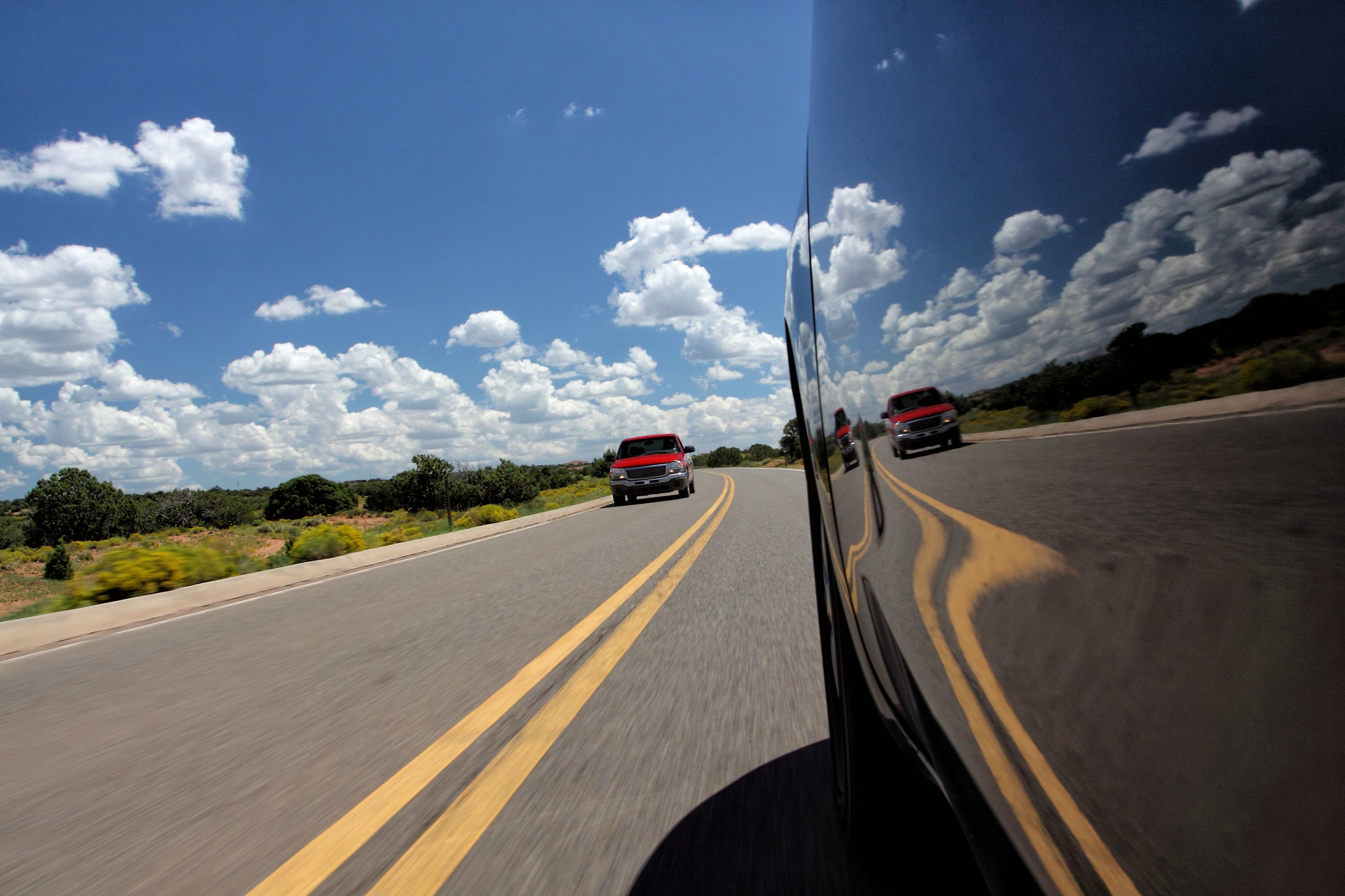 Reflections on the road