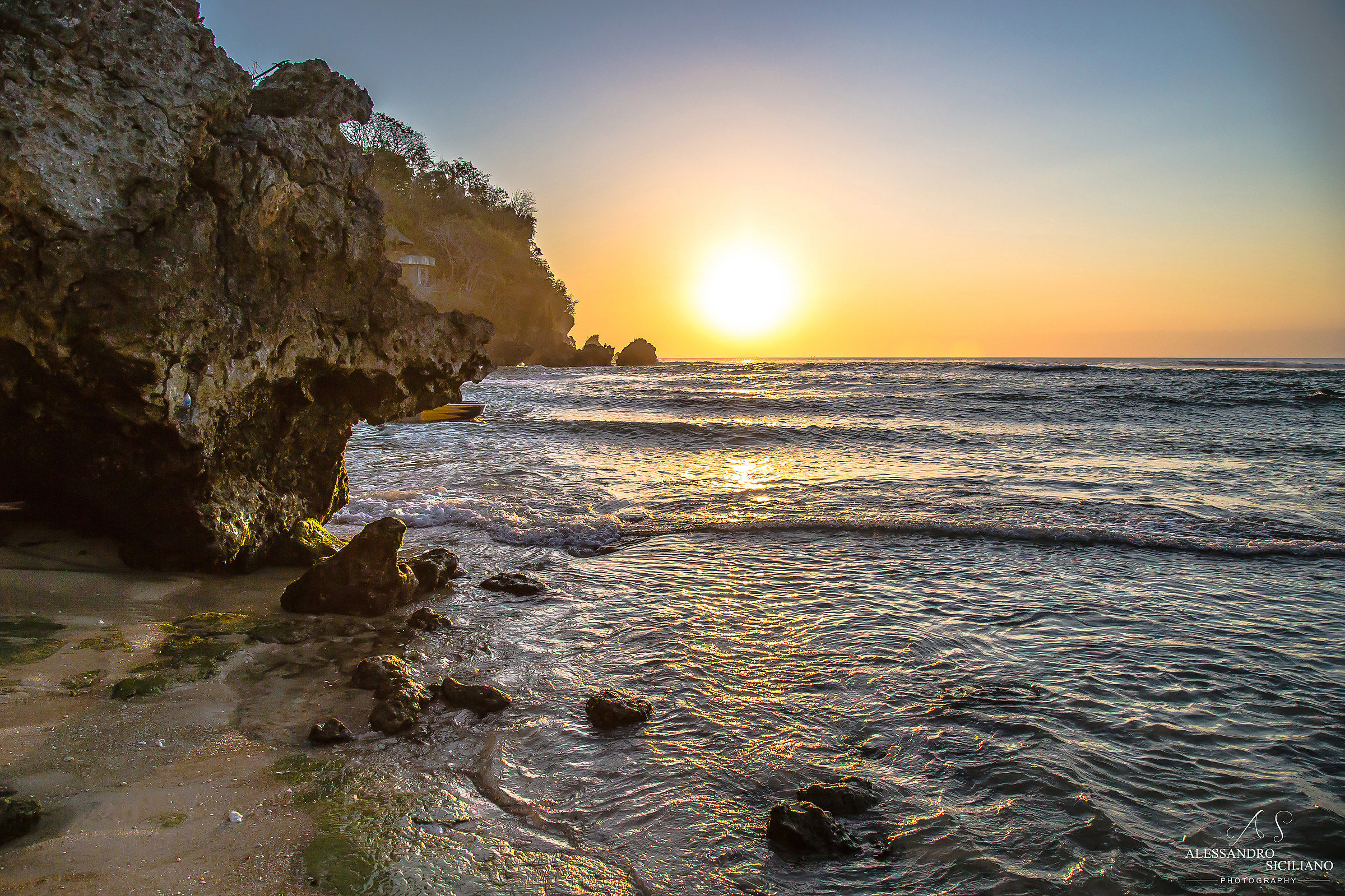 Padang Padang sunset