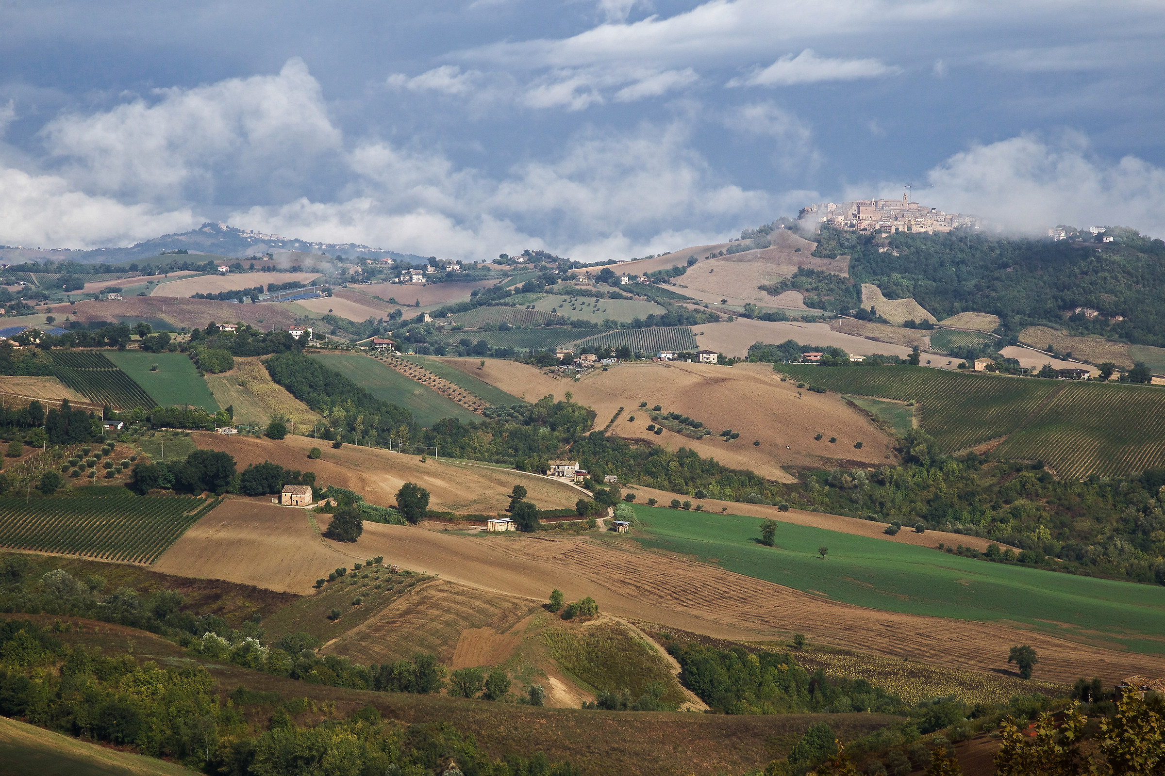 fields..clouds..and hills