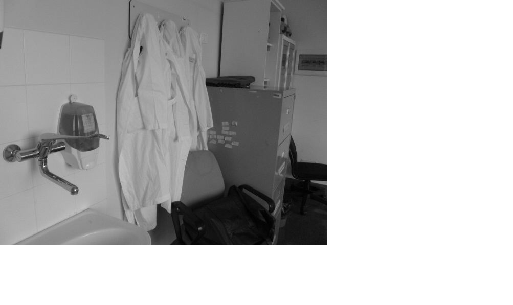 the room of the doctor on call