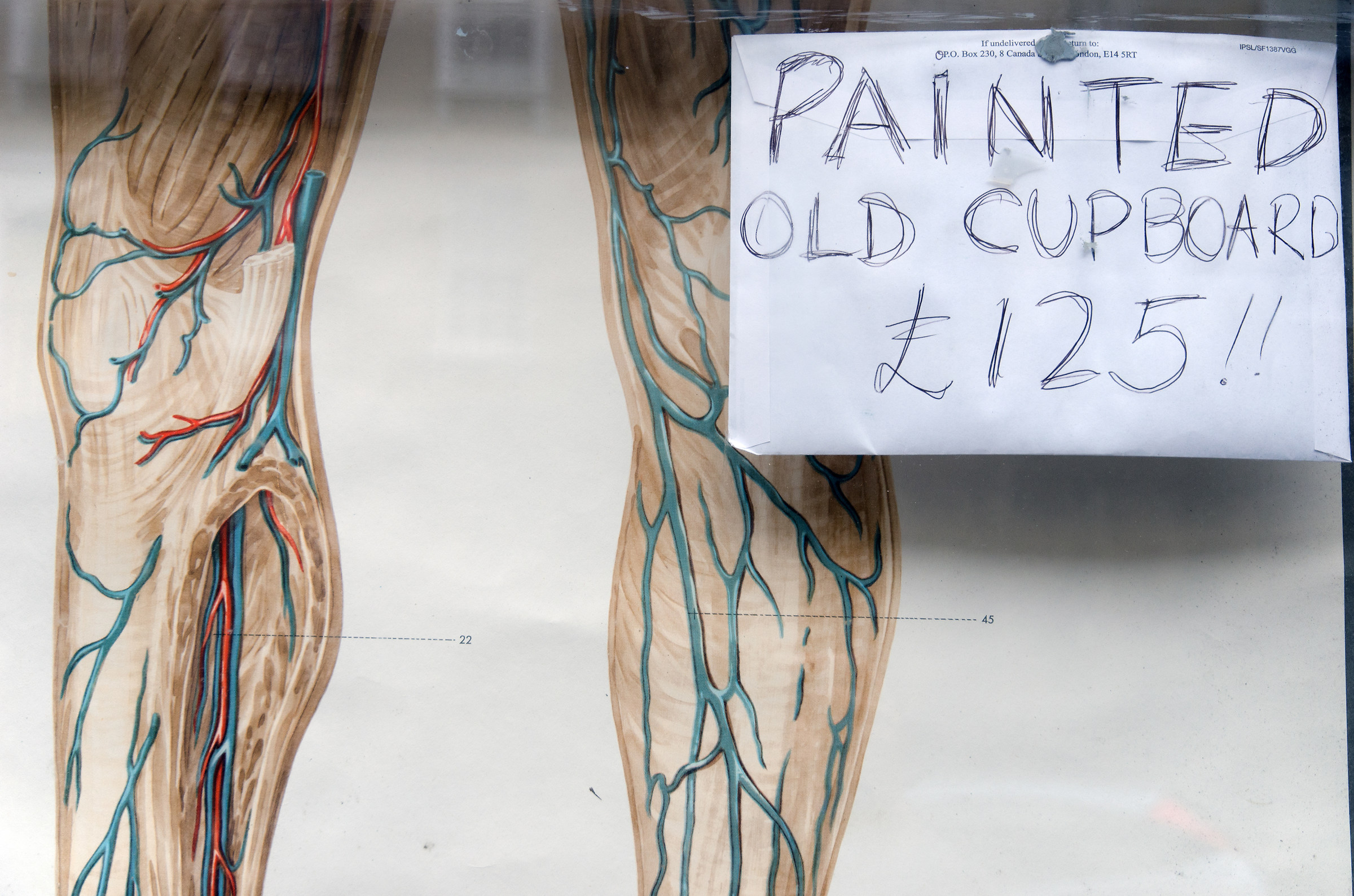 'Painted Old Cupboard'