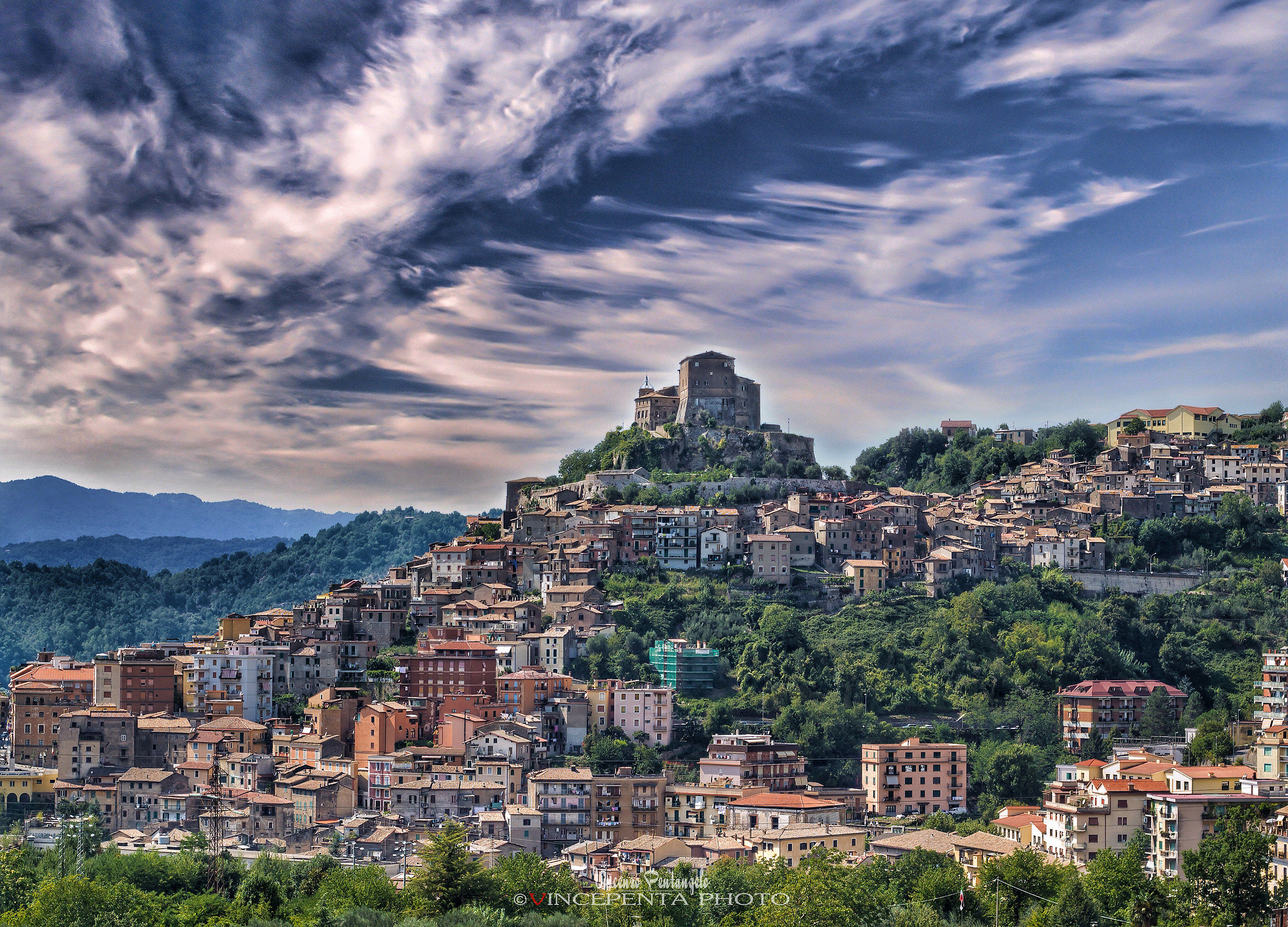 paesaggio di Subiaco
