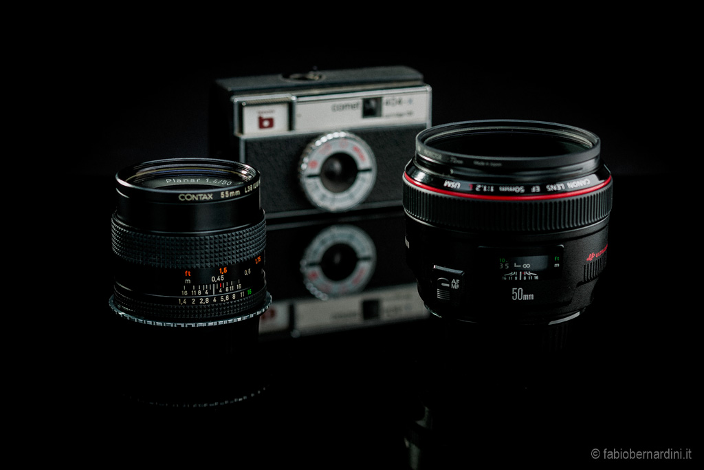 contax 50 vs canon 50