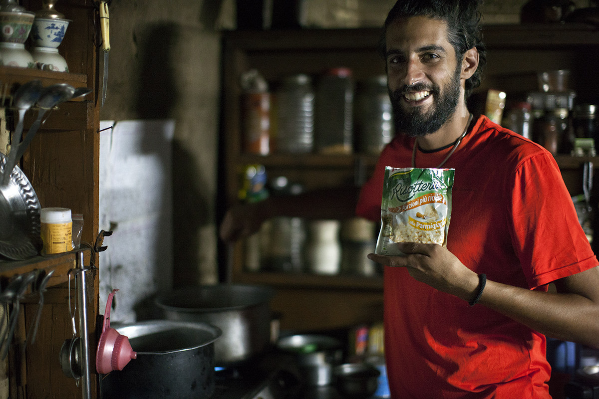 I, the stove in Tibet!