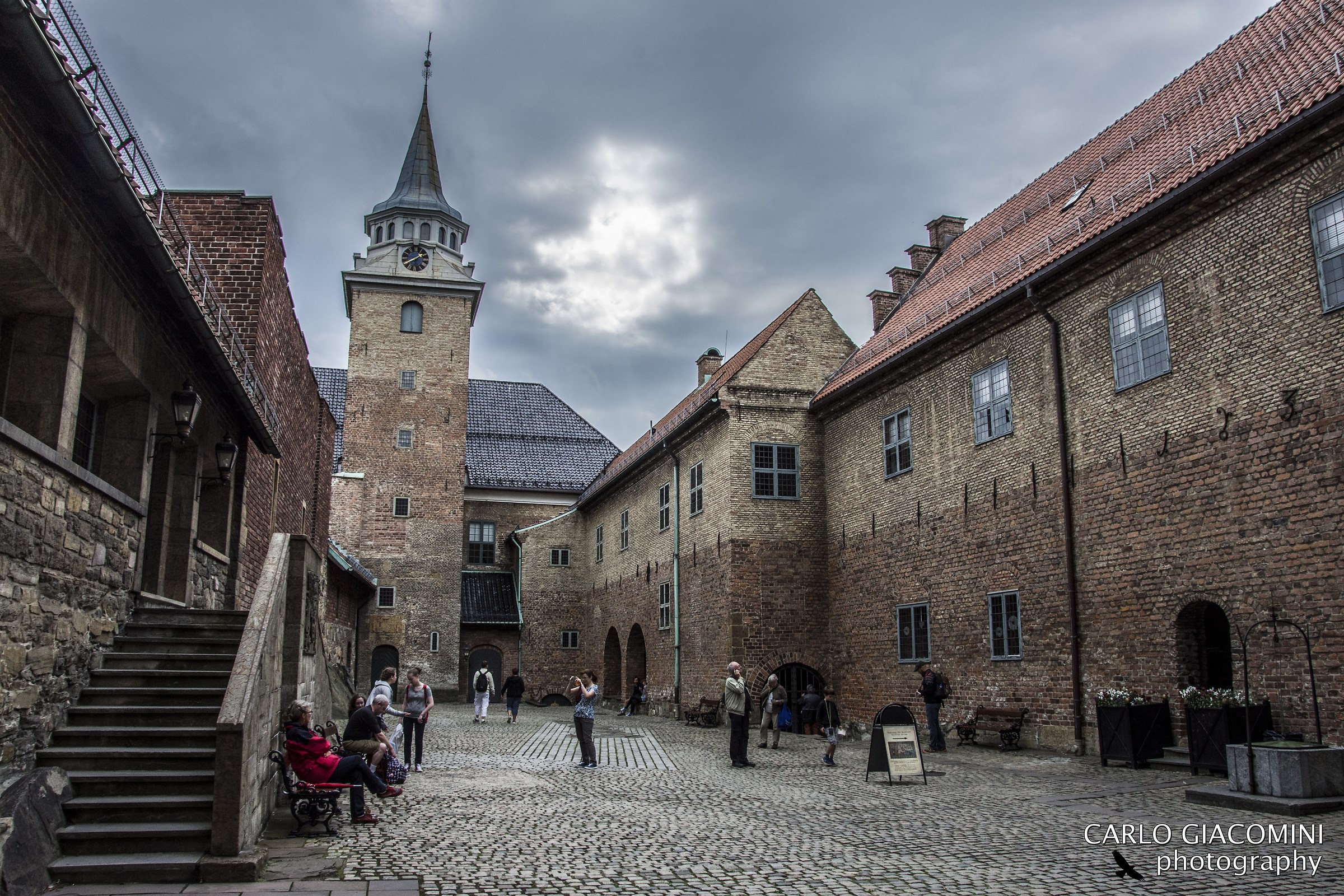 cortile fortezza Akershus