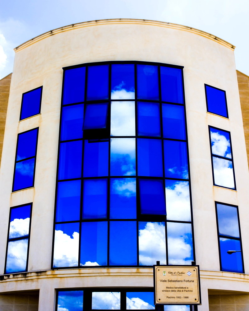 Blue windows