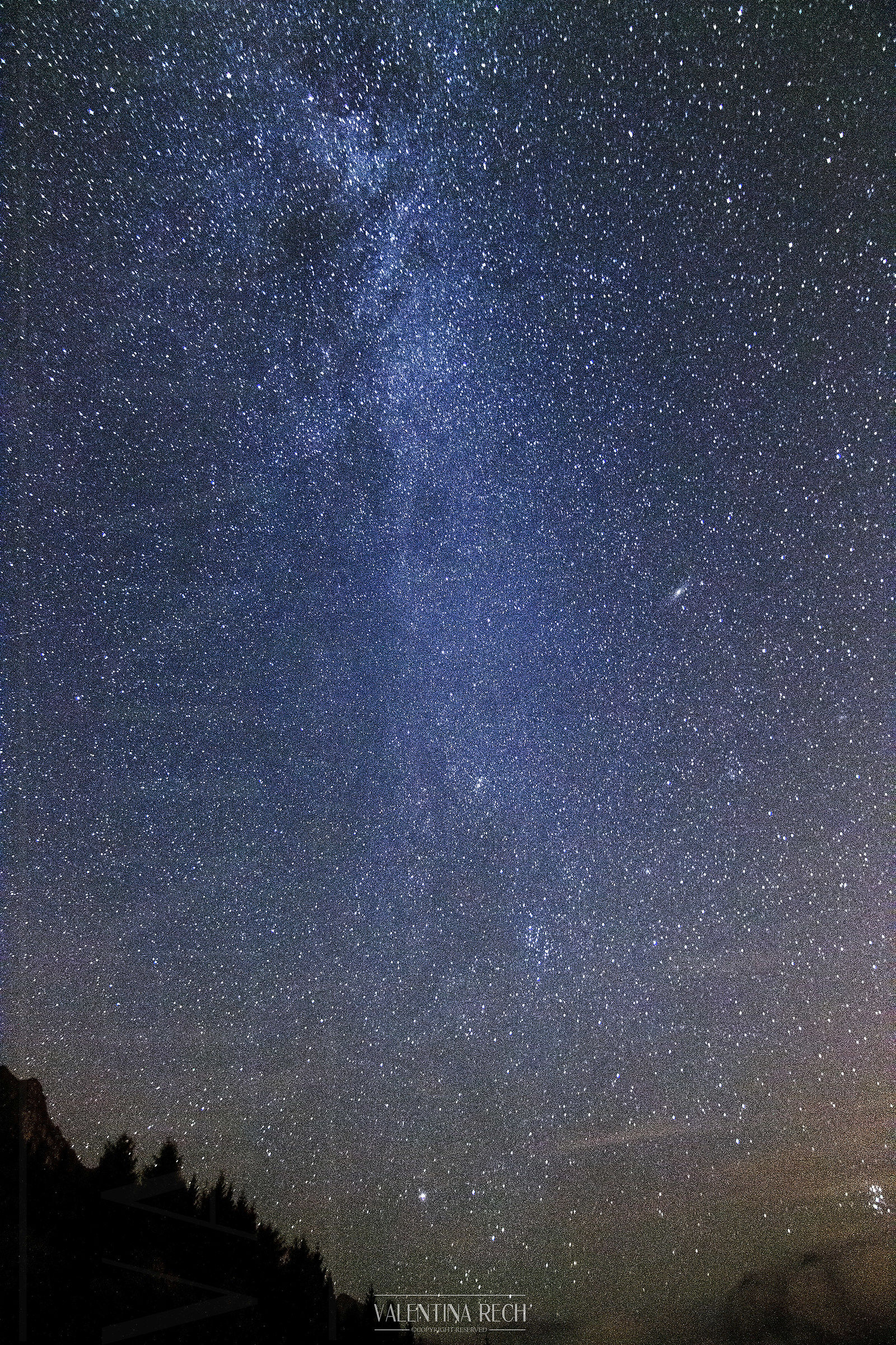 via lattea dal mt.Dolada