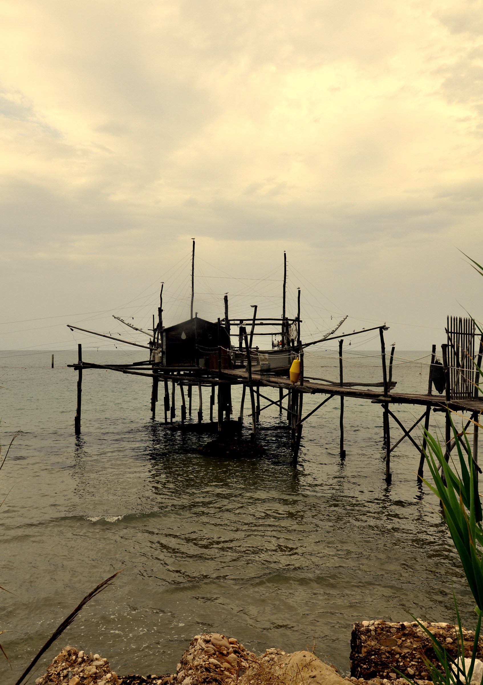 Trabocco "boa gialla"