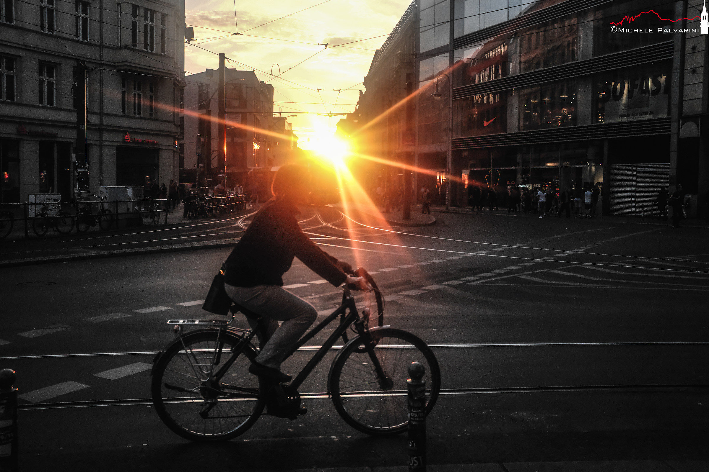 Hackescher Markt sunset