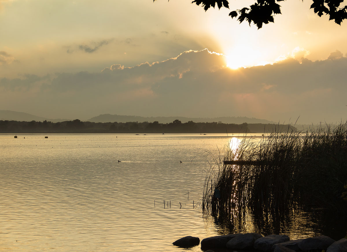 Fight sun against clouds ...