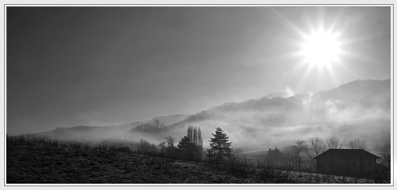 Sunrise in the valley