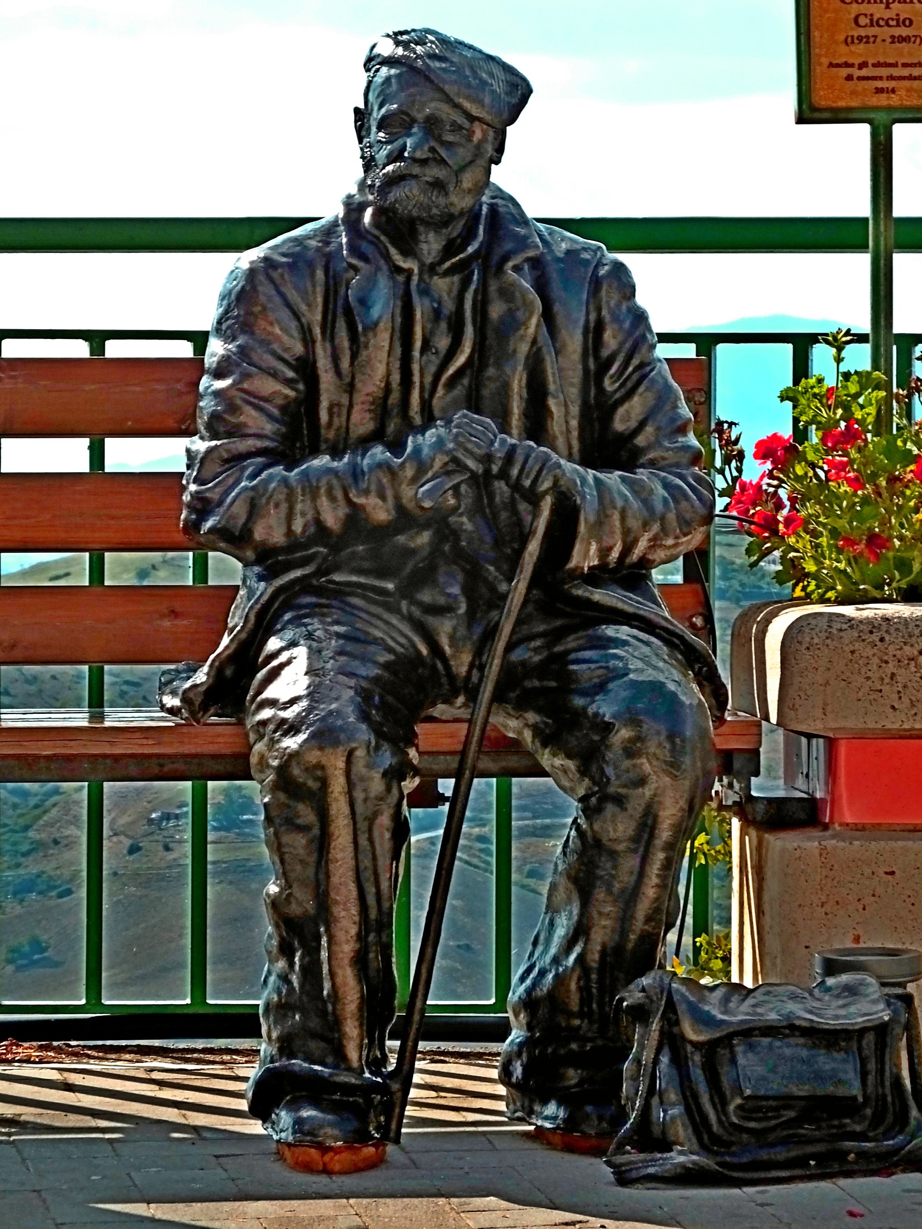 Sicily - Troina - A particular man