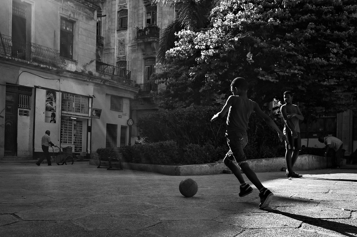 Street soccer. Cuba. 2015.