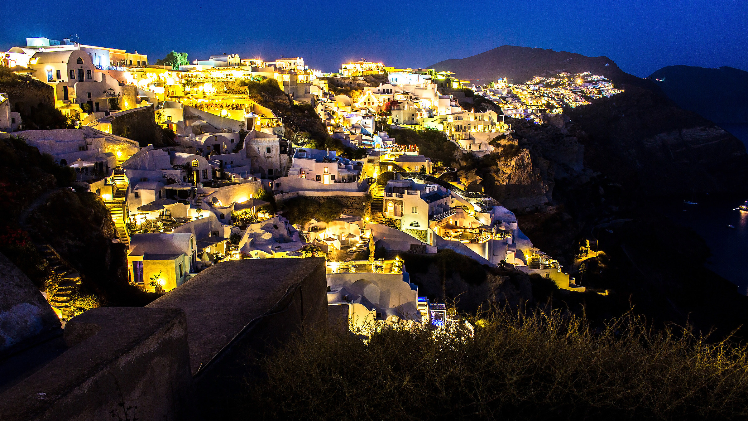 Oia By Night