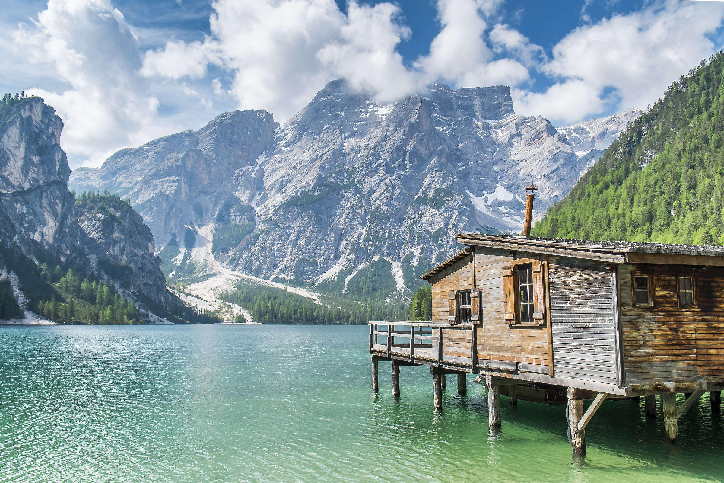 Lake Braies spring 2015