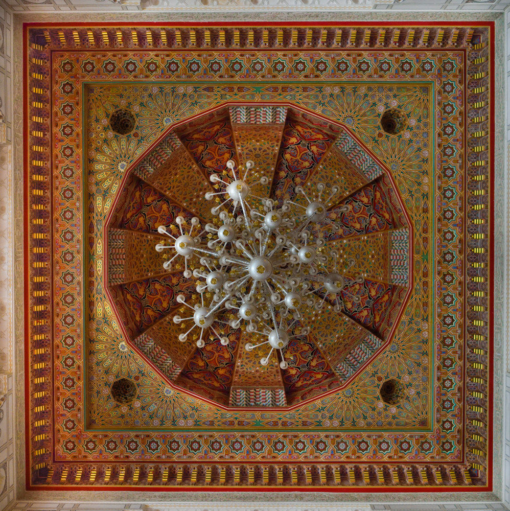 Ceiling of the Mosque of Hassan II