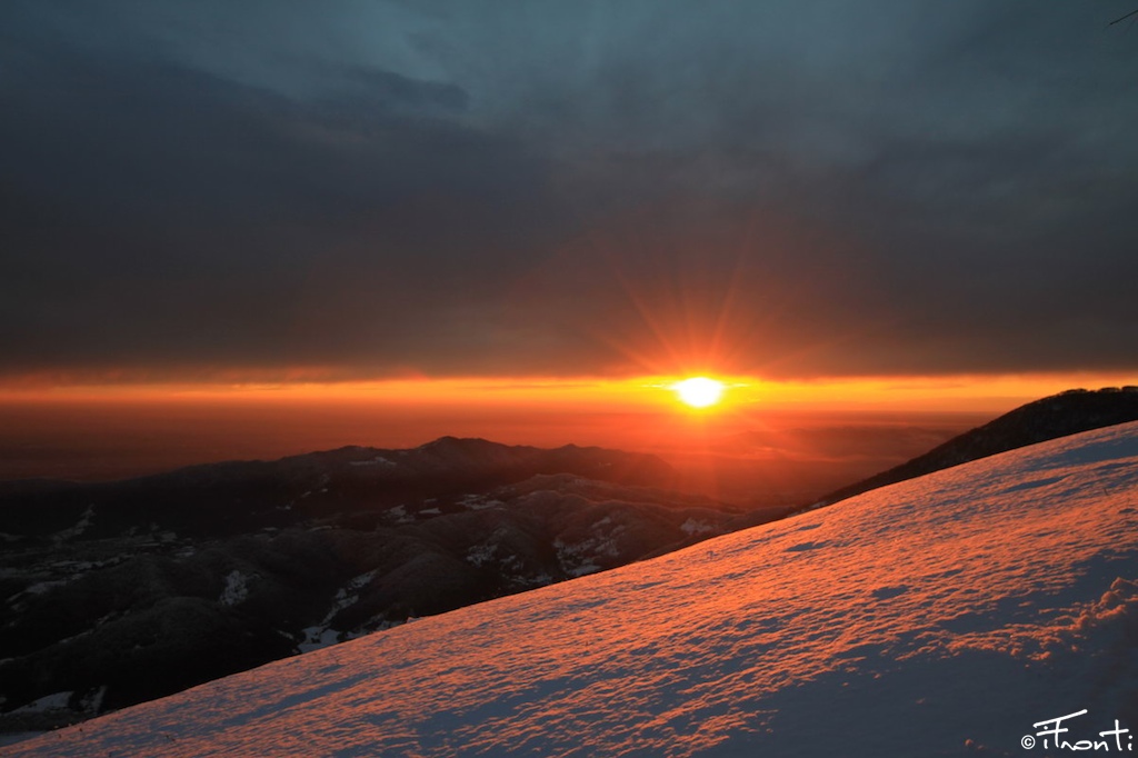 Tramomto Monte Linzone (bg)