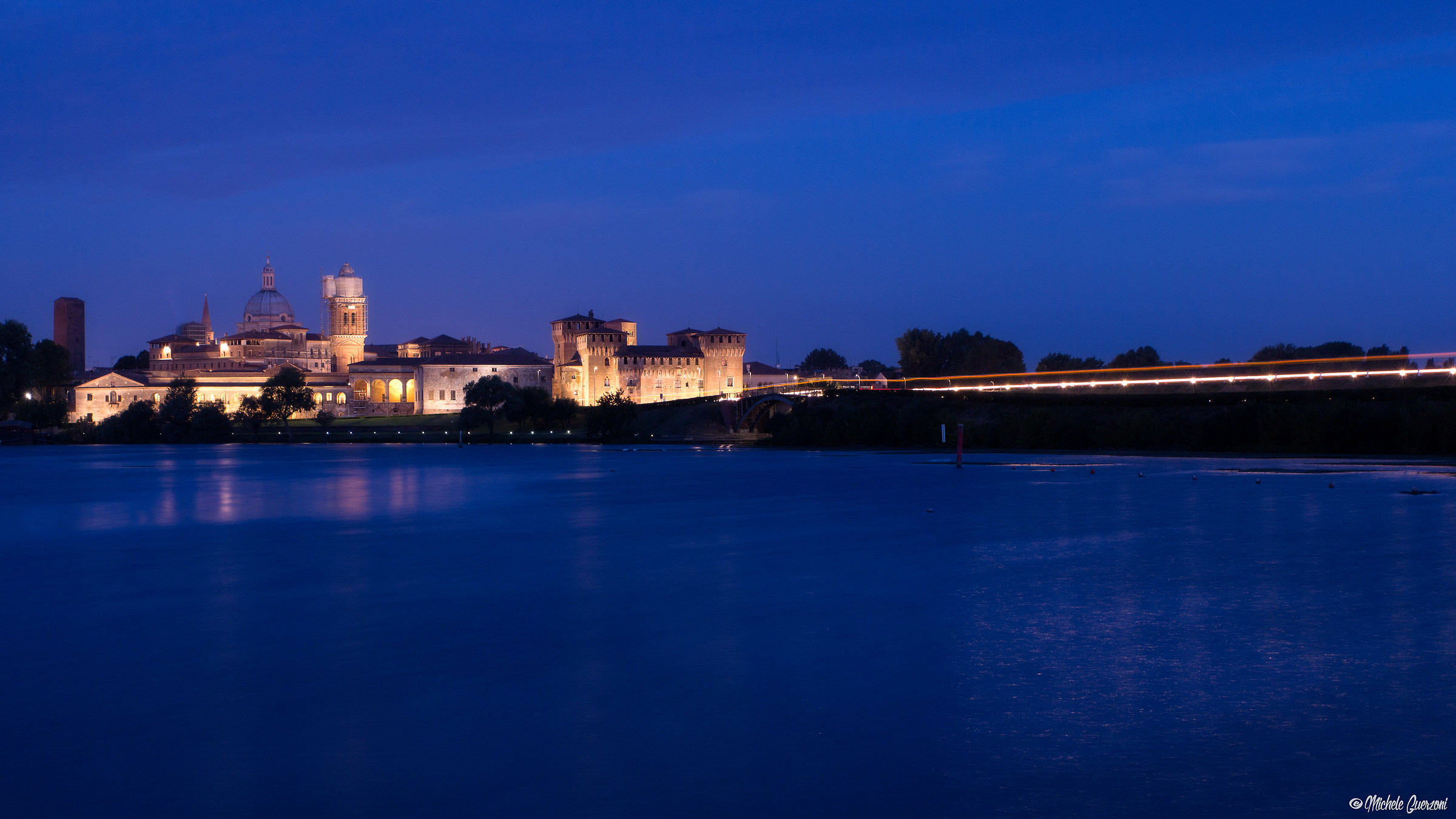 Blue hour, prima dell'alba - Mantova