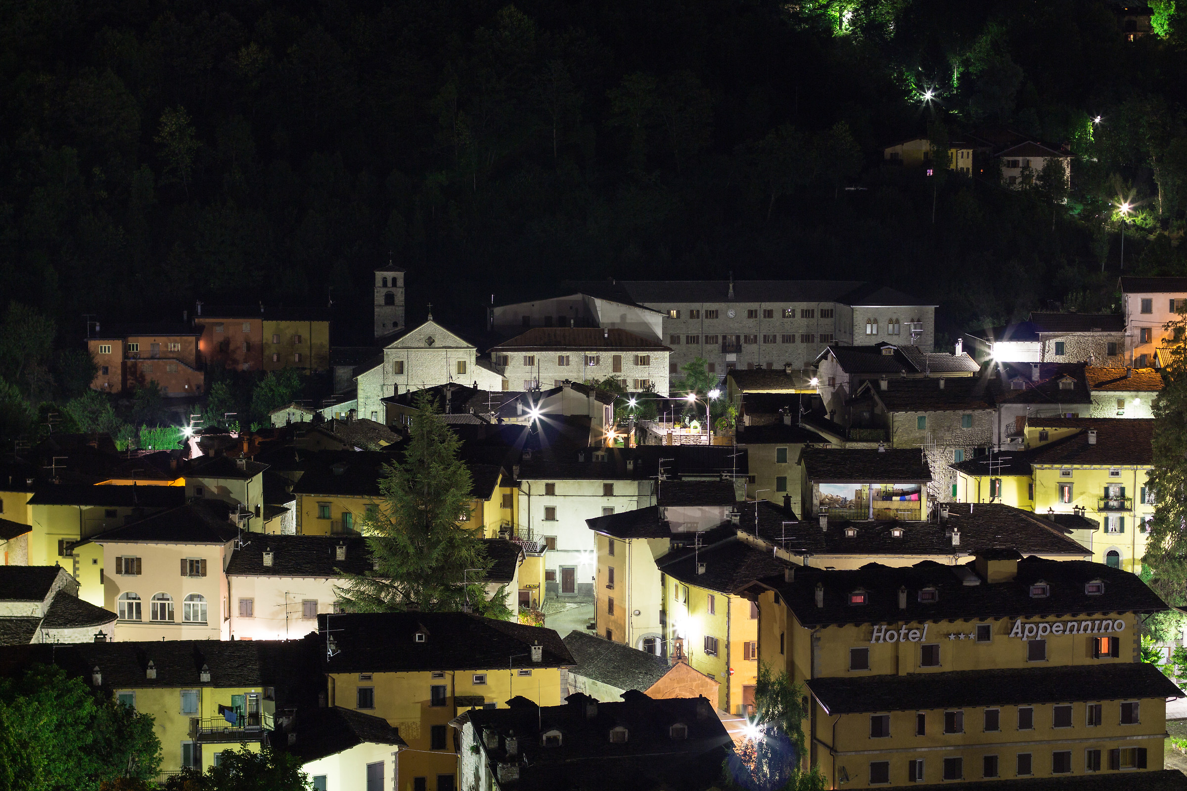 Fiumalbo by night. La serenità