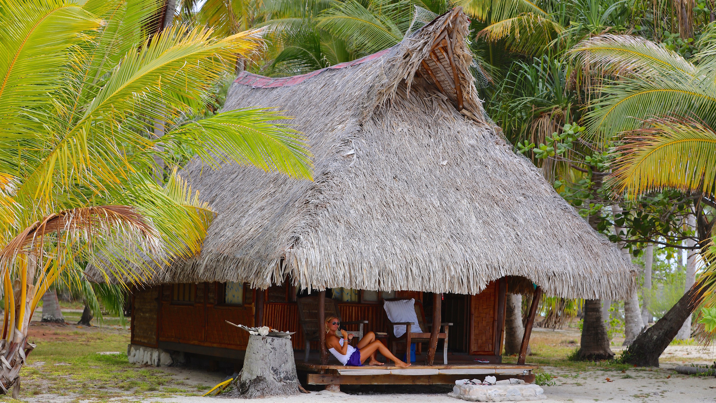 bungalow rangiroa sauvage