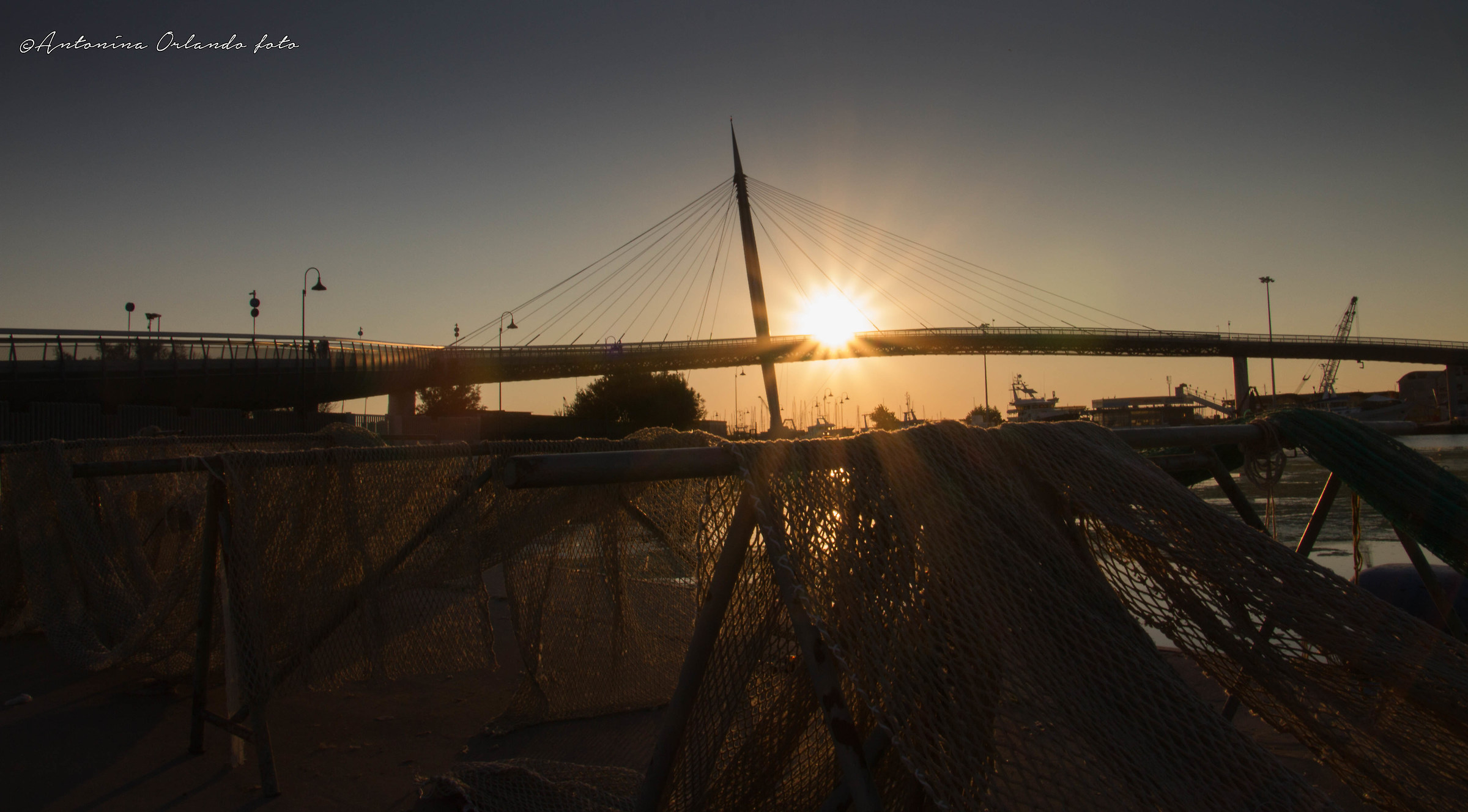 Nets hanging in the sun first !!
