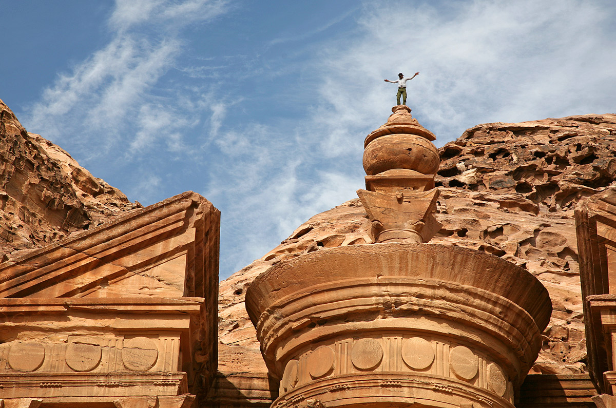 Sul Monastero a Petra