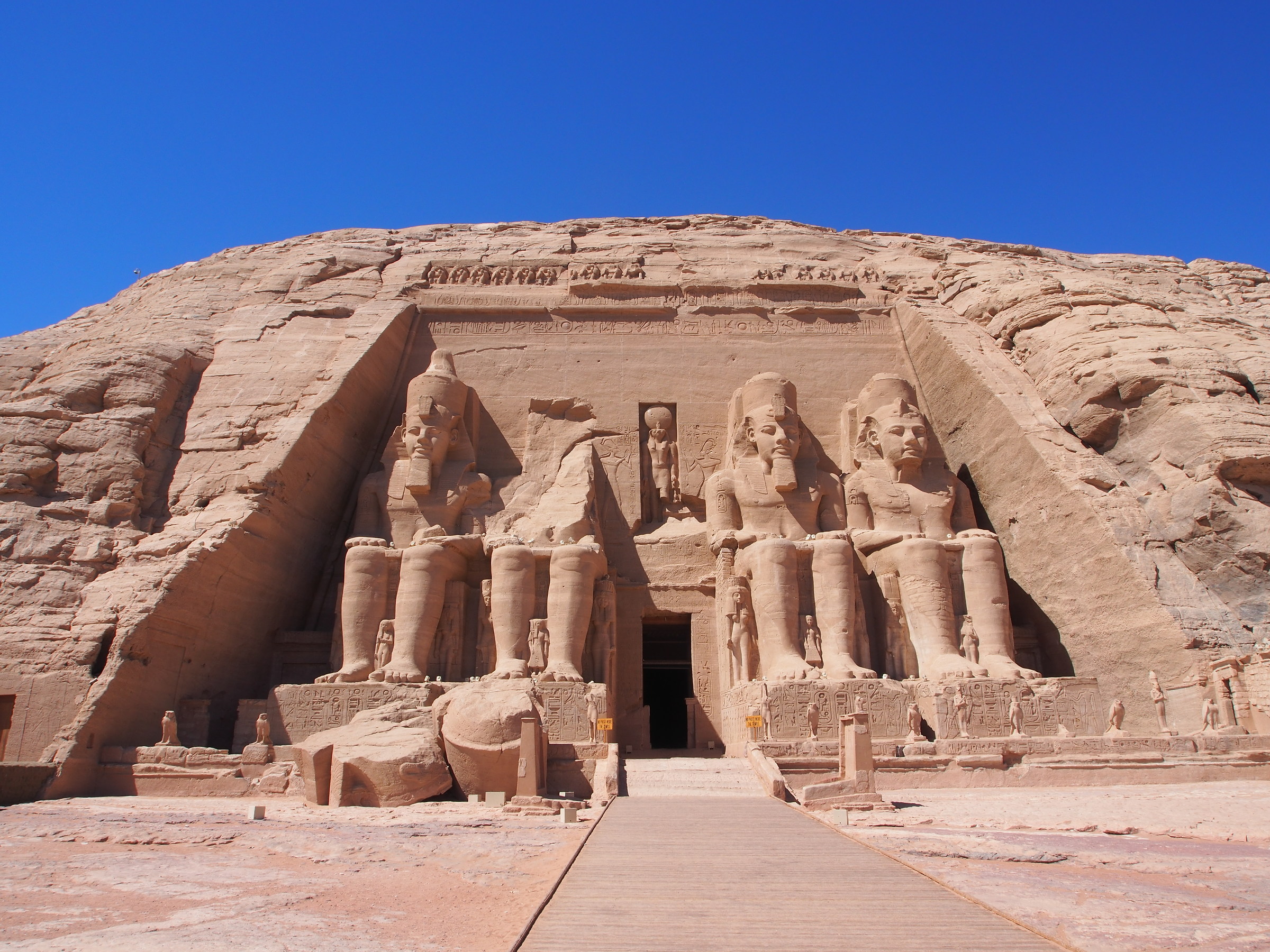 Abu Simbel. Tempio di Ramesse
