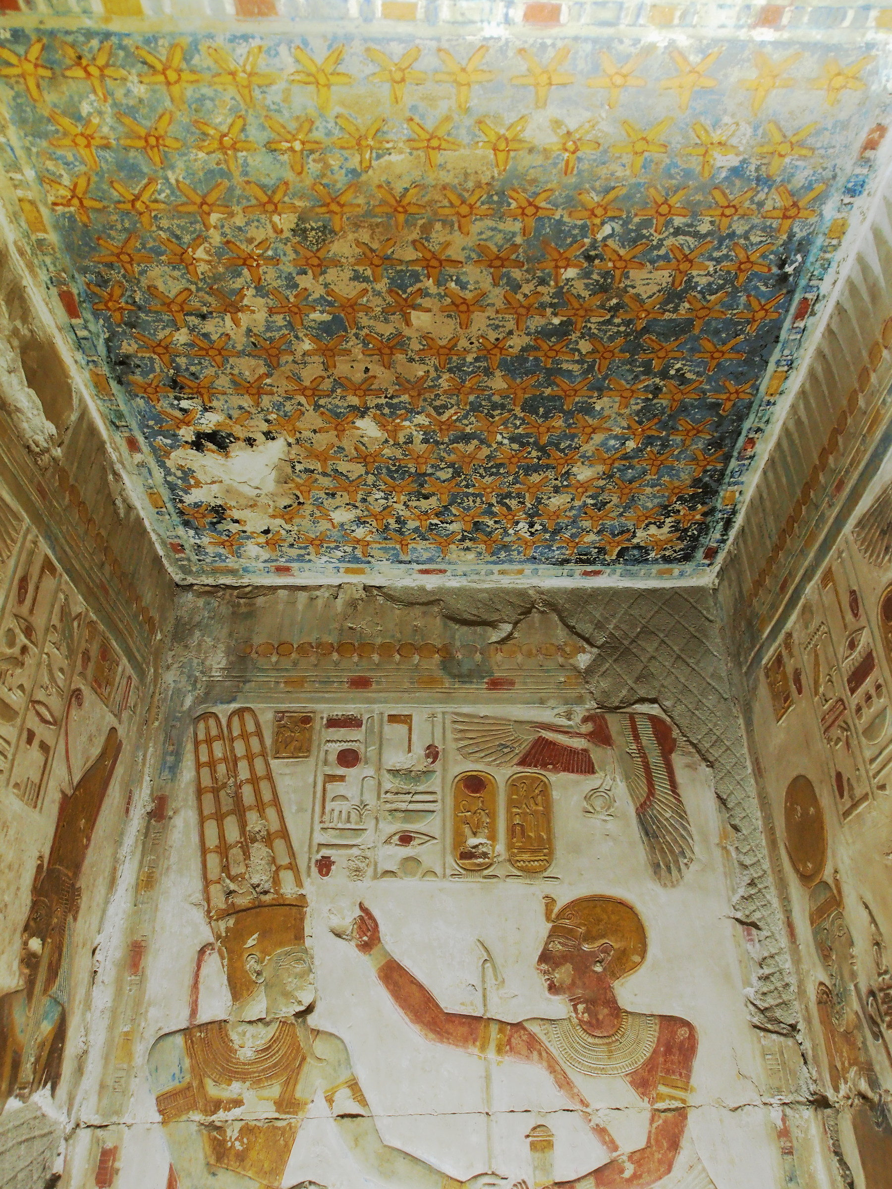 Tempio di Abidos. Particolare