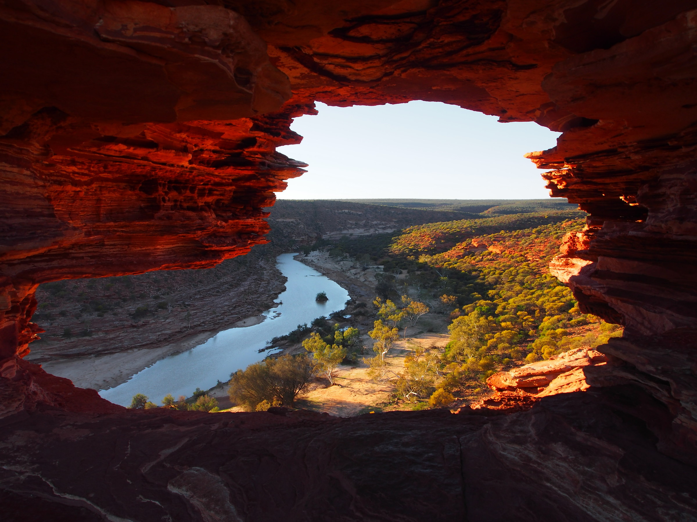 Nature window. Kalbarri national prk