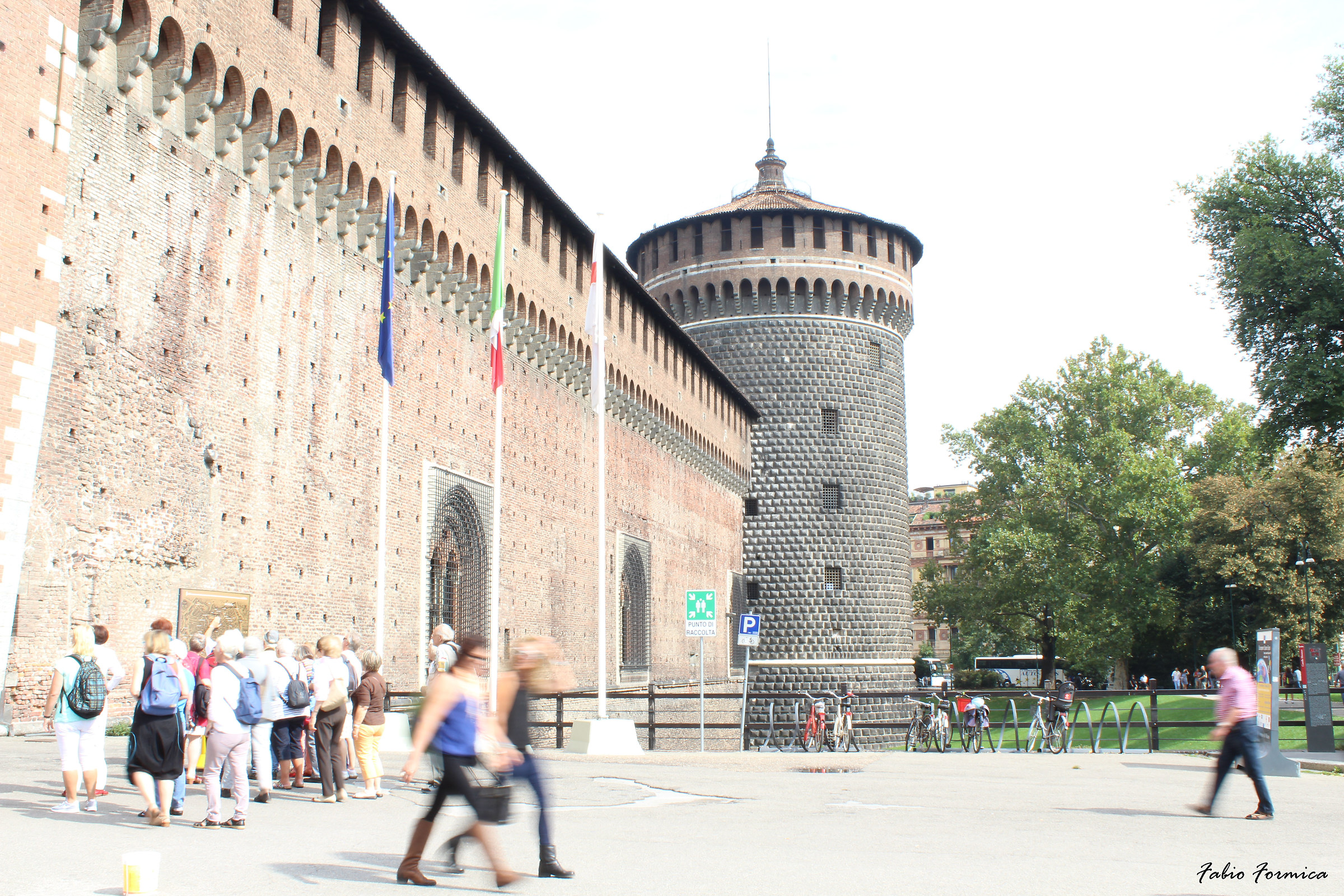 Esterno Castello Sforzesco