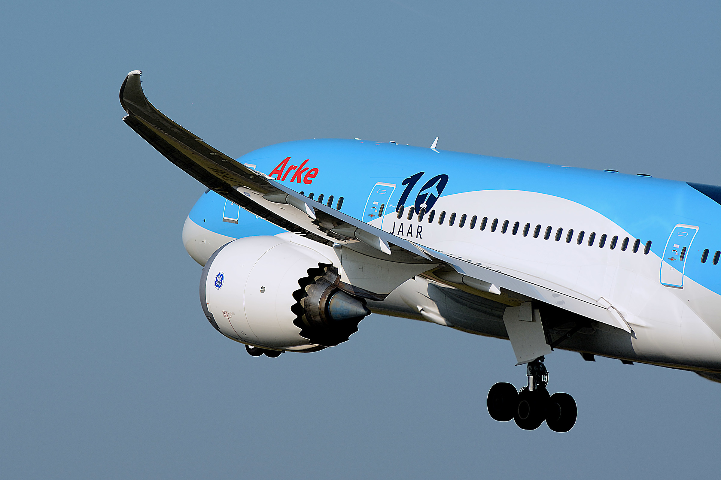 Climbing Into the blue