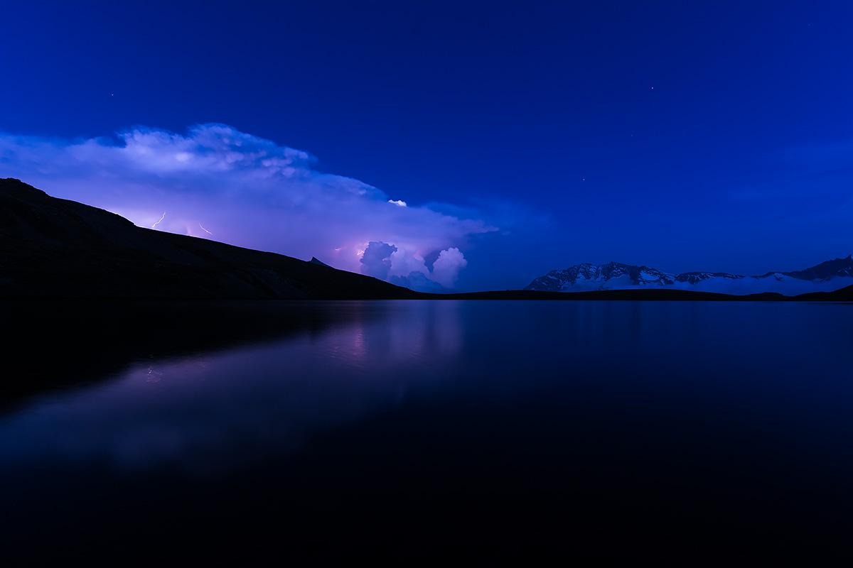 Storm coming to Lake Rosset