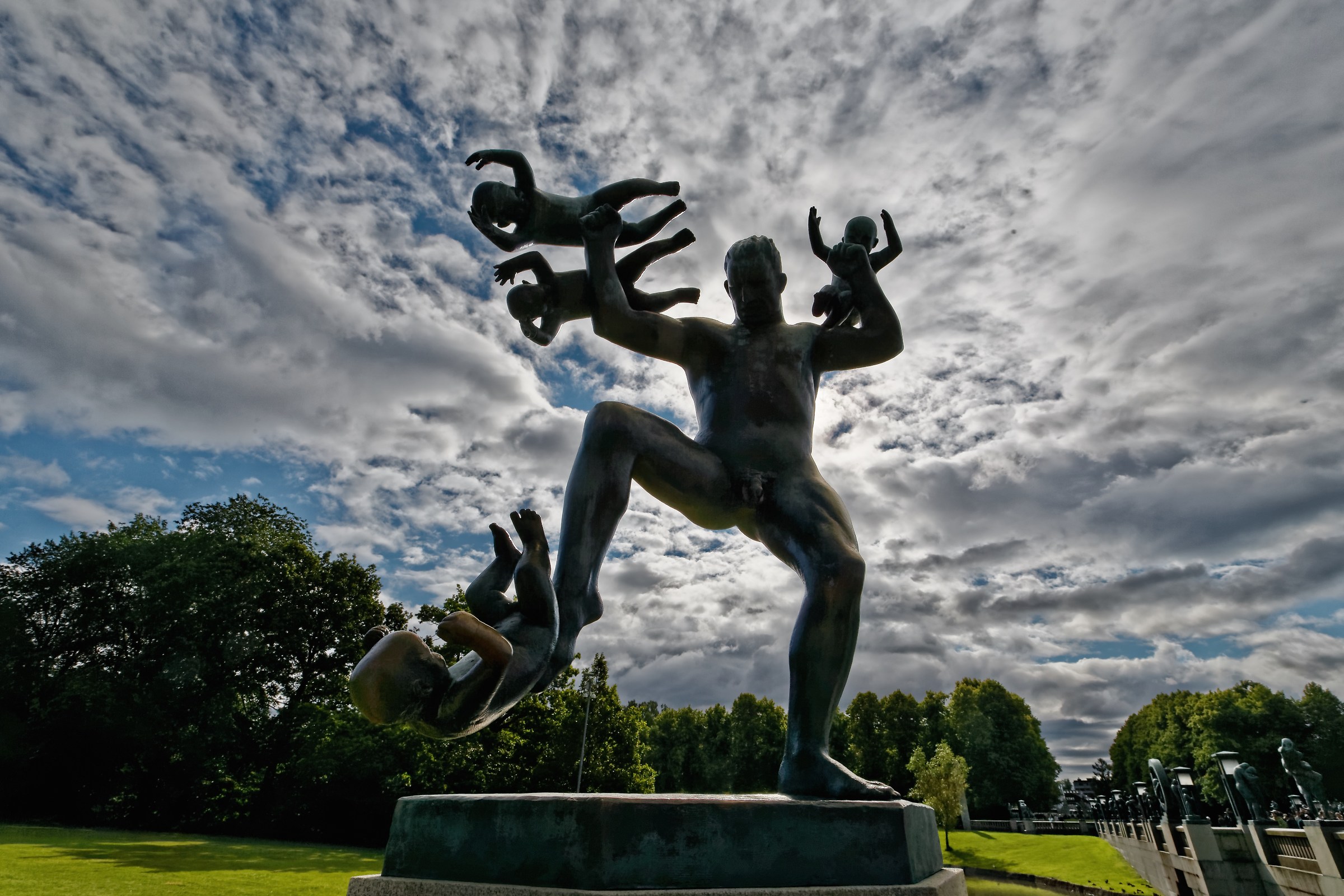 oslo - parco di vigeland