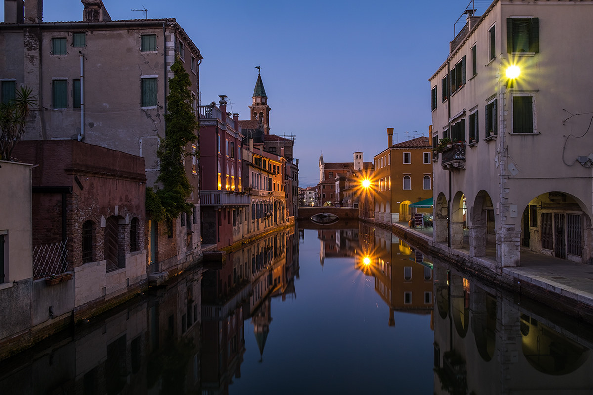 Prime luci della sera (Chioggia)