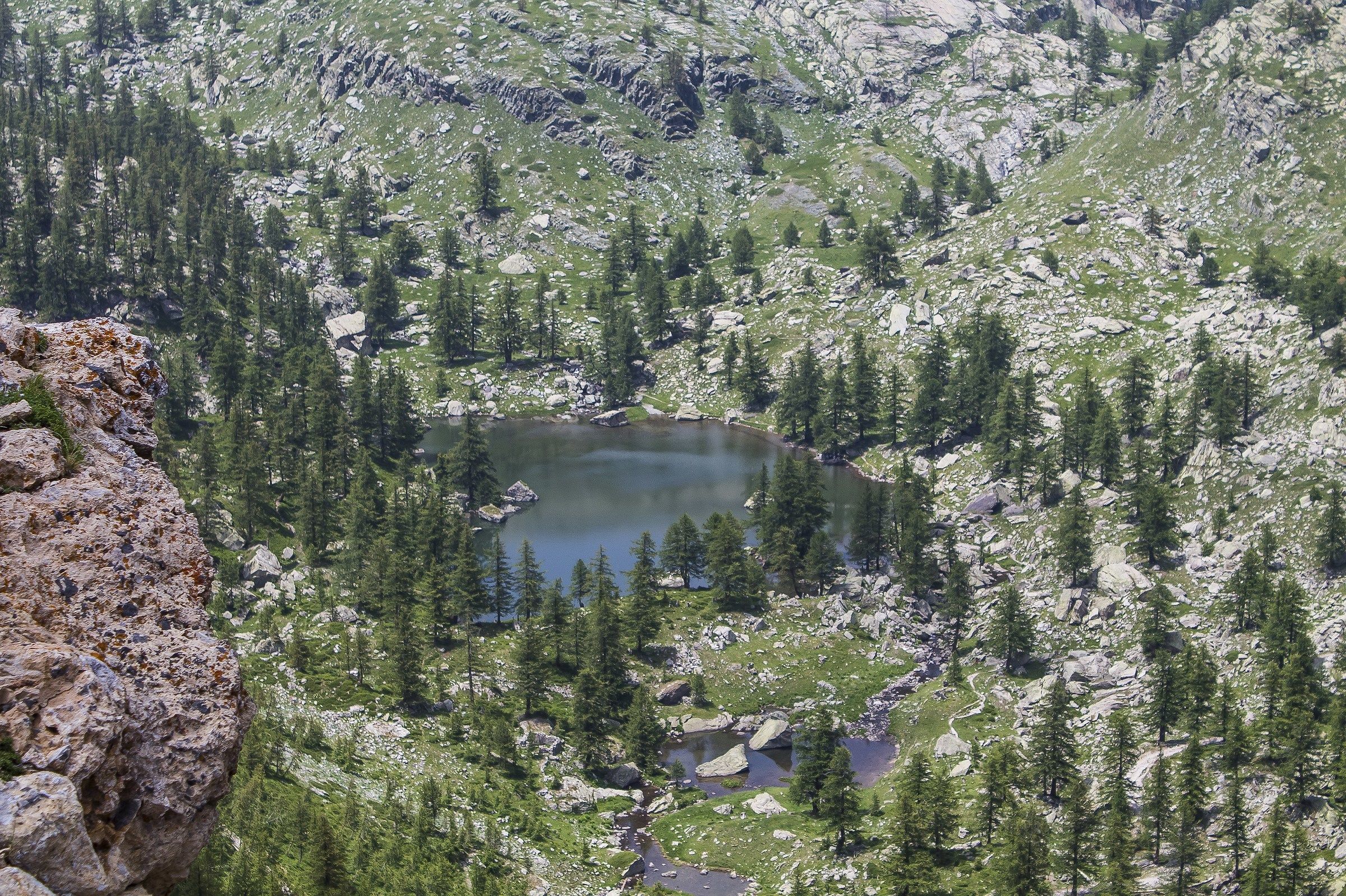 Alpi Marittime - lago verde di Fontanalba
