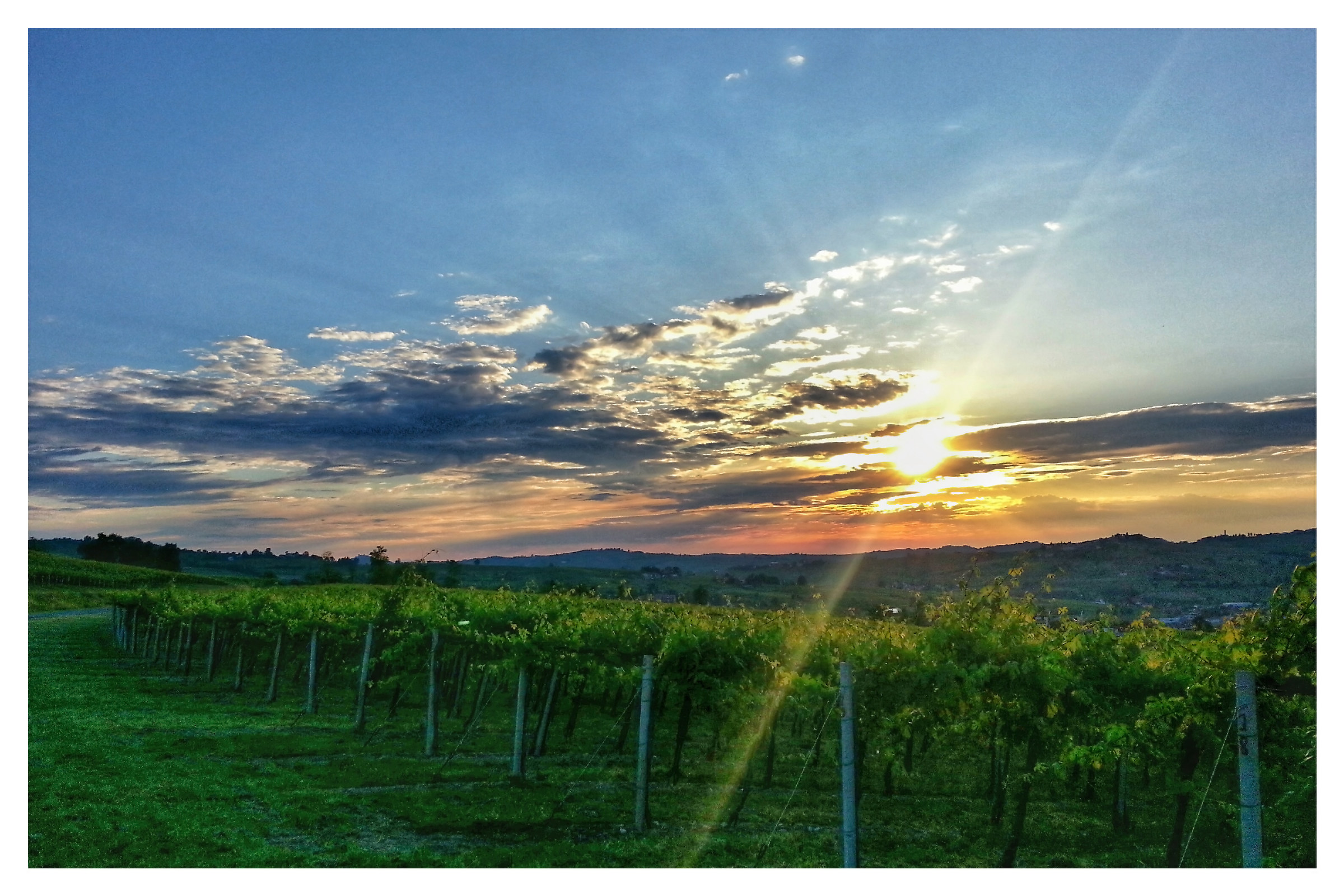 Sunset in Valle Versa