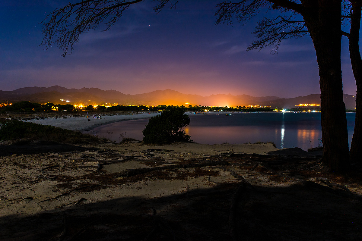 Night with Full Moon in St. Anne