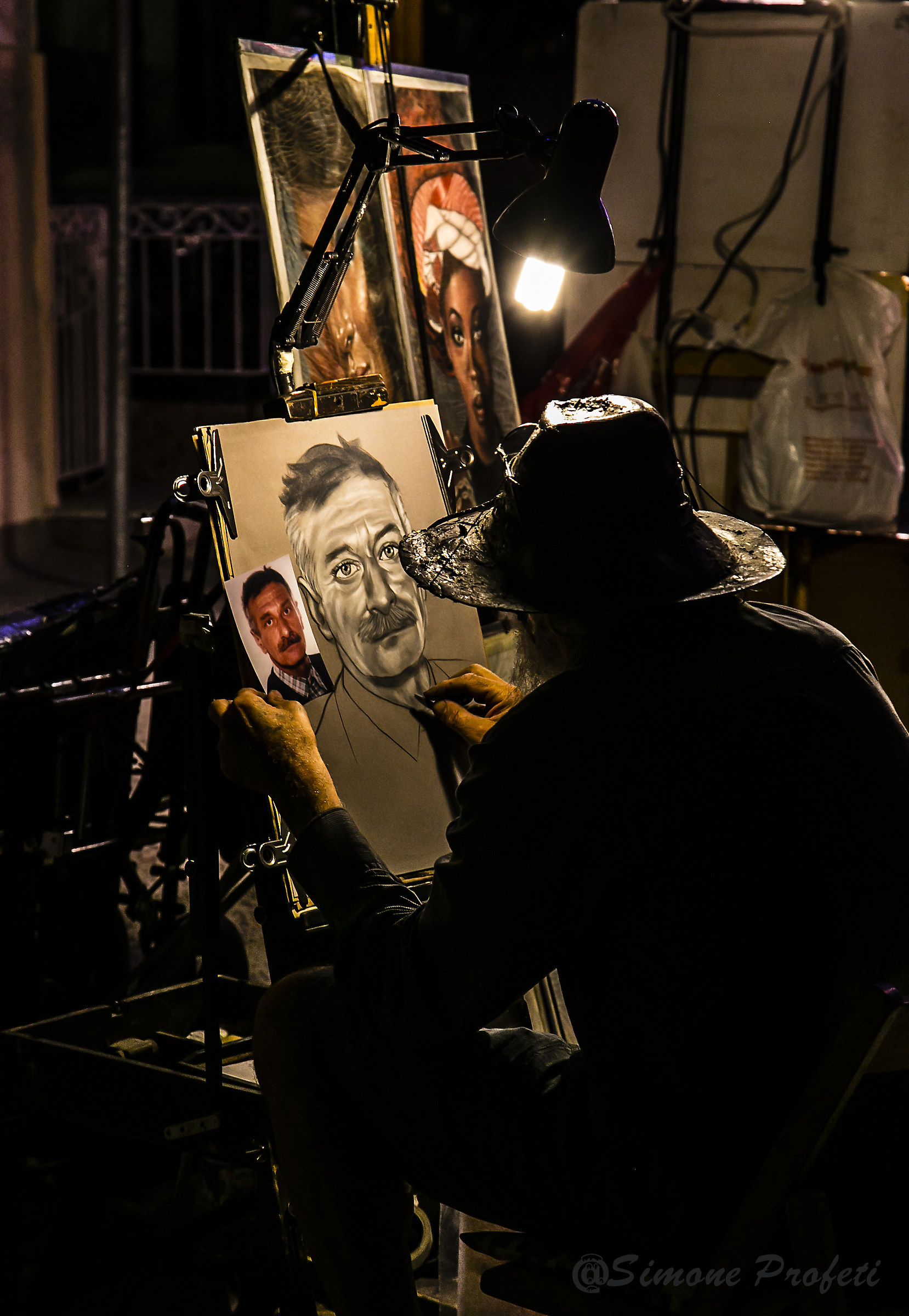 The art in the hands ..