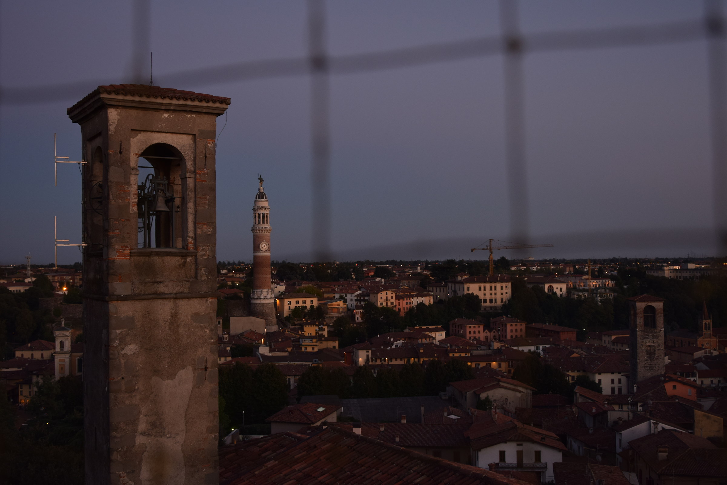 palazzolo old town from above