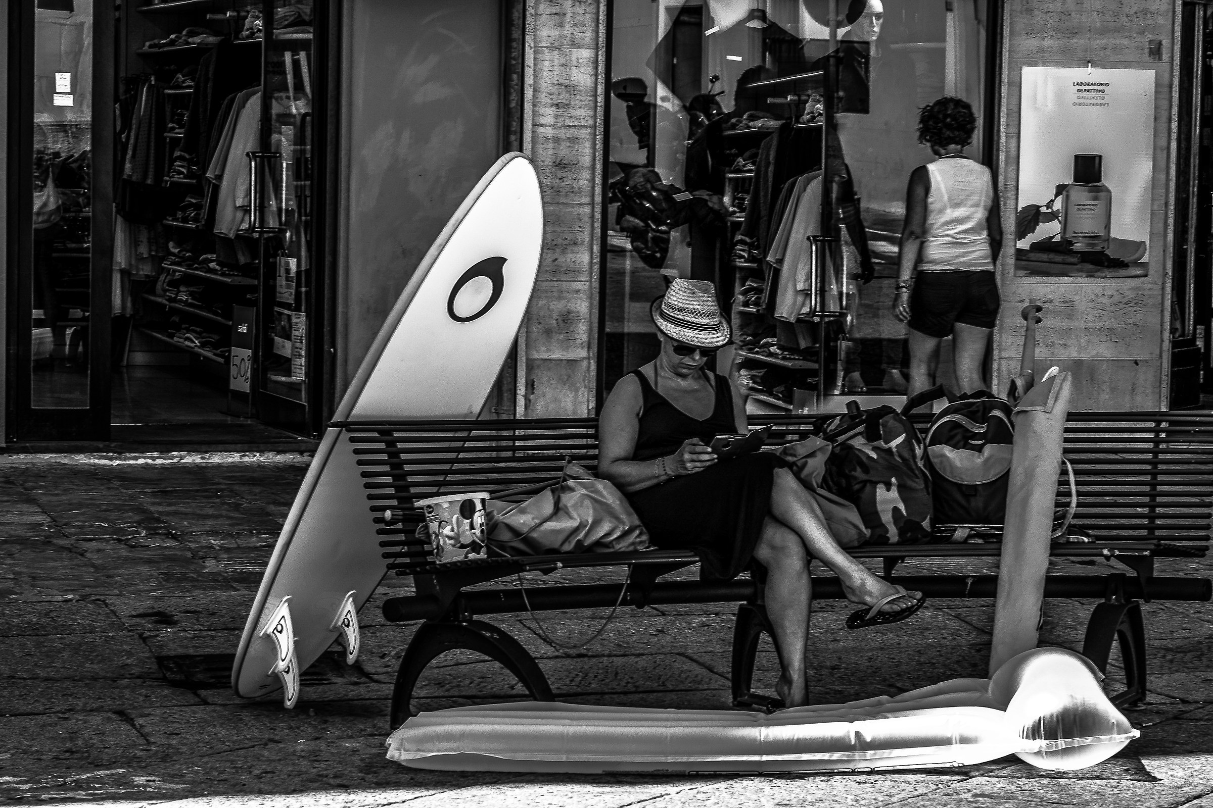 a day at the beach ........