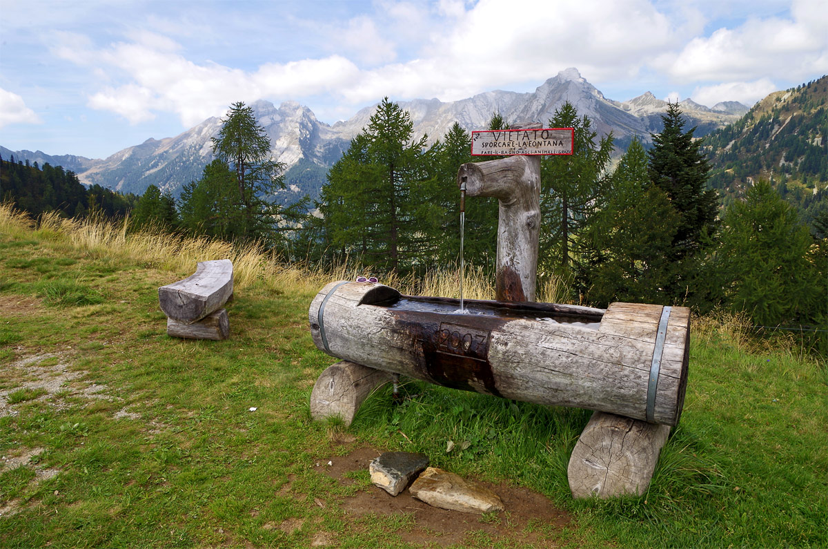 Piana di Vigezzo - The fountain