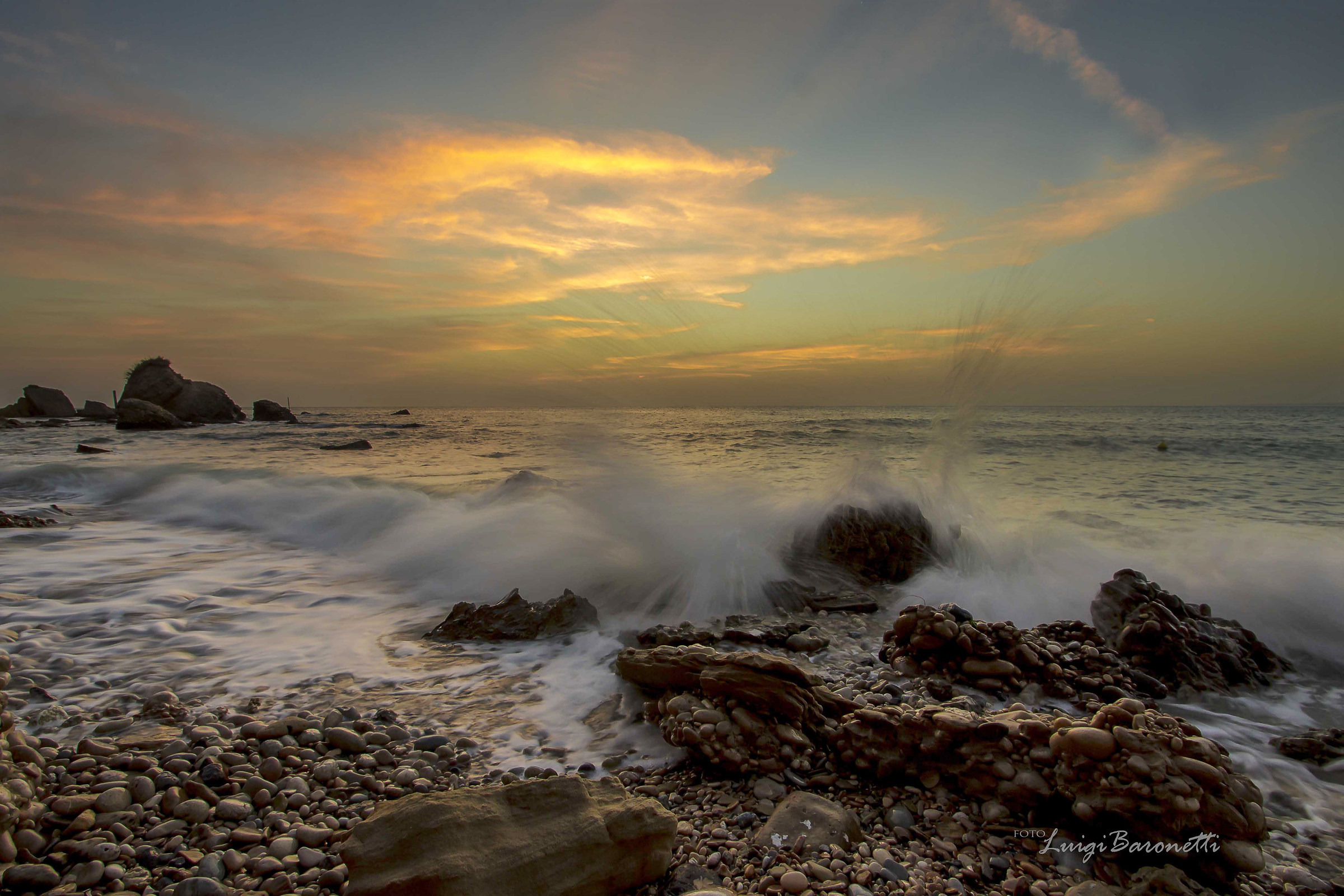 prime luci sull'adriatico