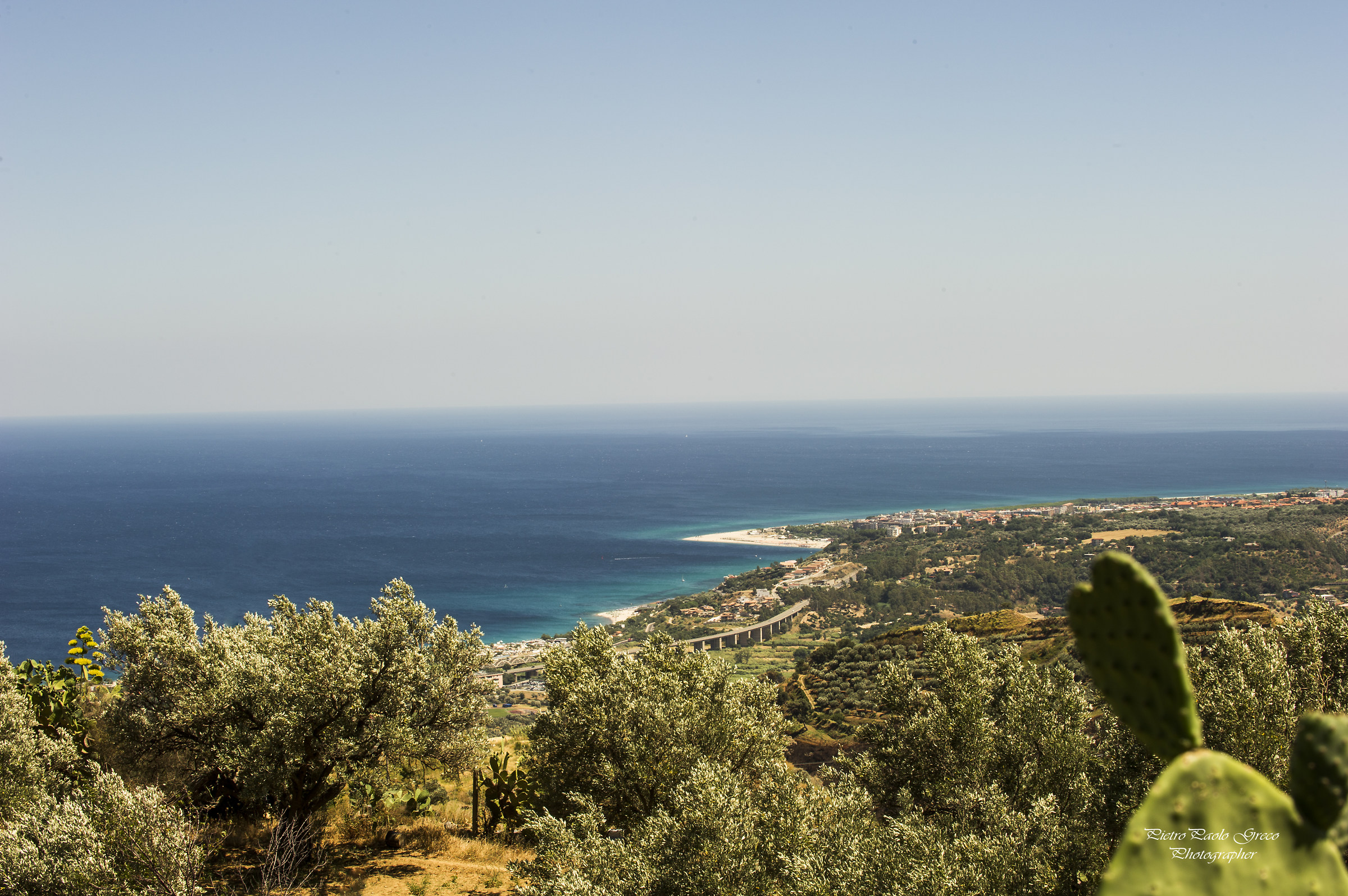 Ionian coast view from Gasperina
