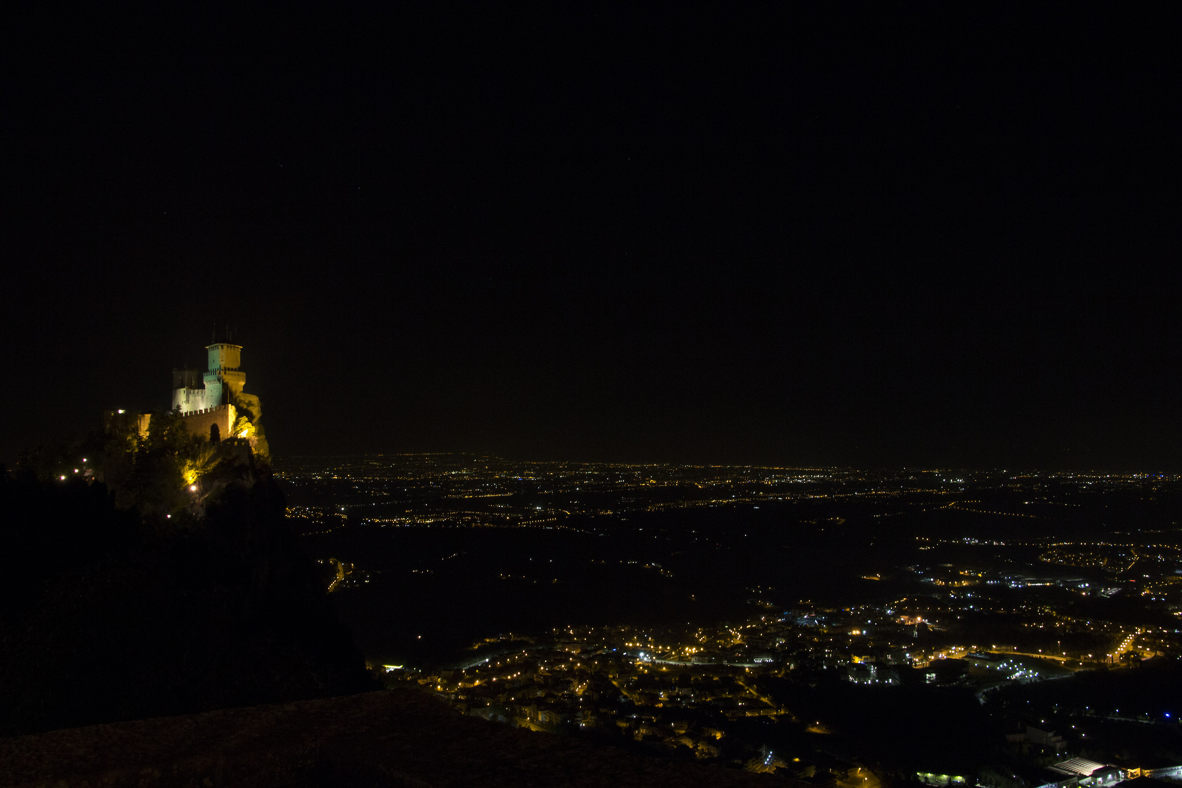 Night in San Marino