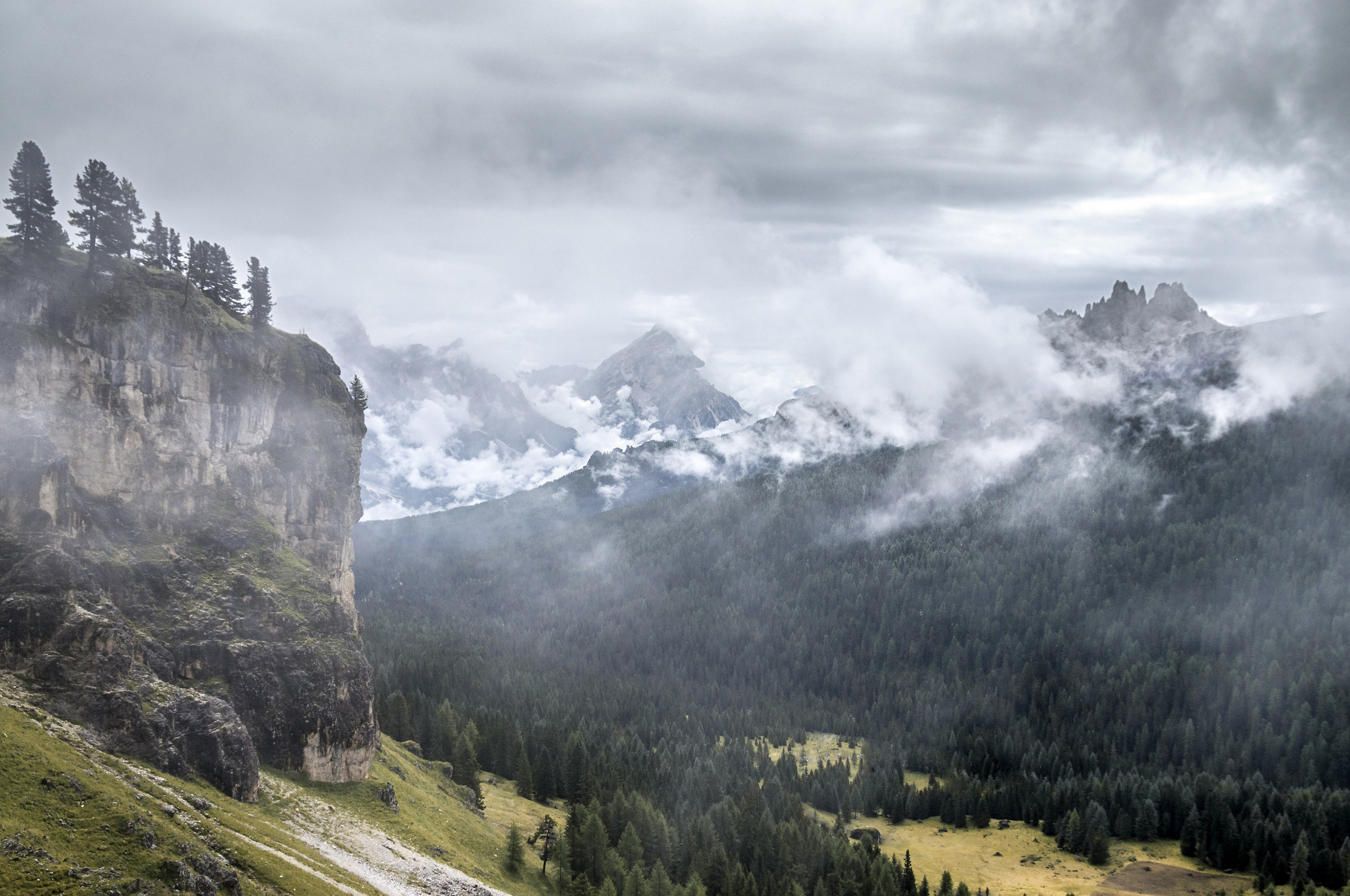 View from Fork Of Bos / Dolomites