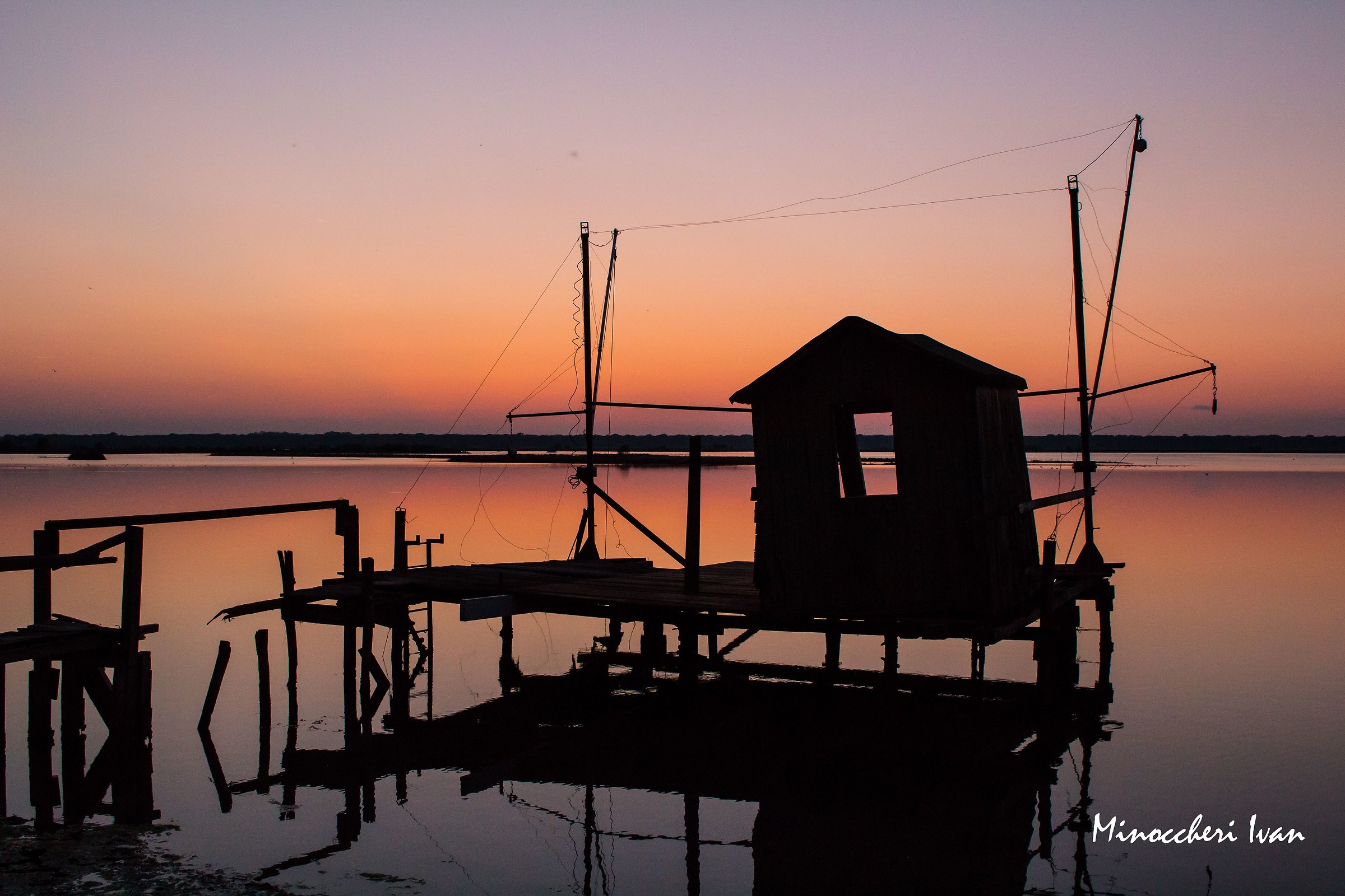 Vecchio capanno da pesca