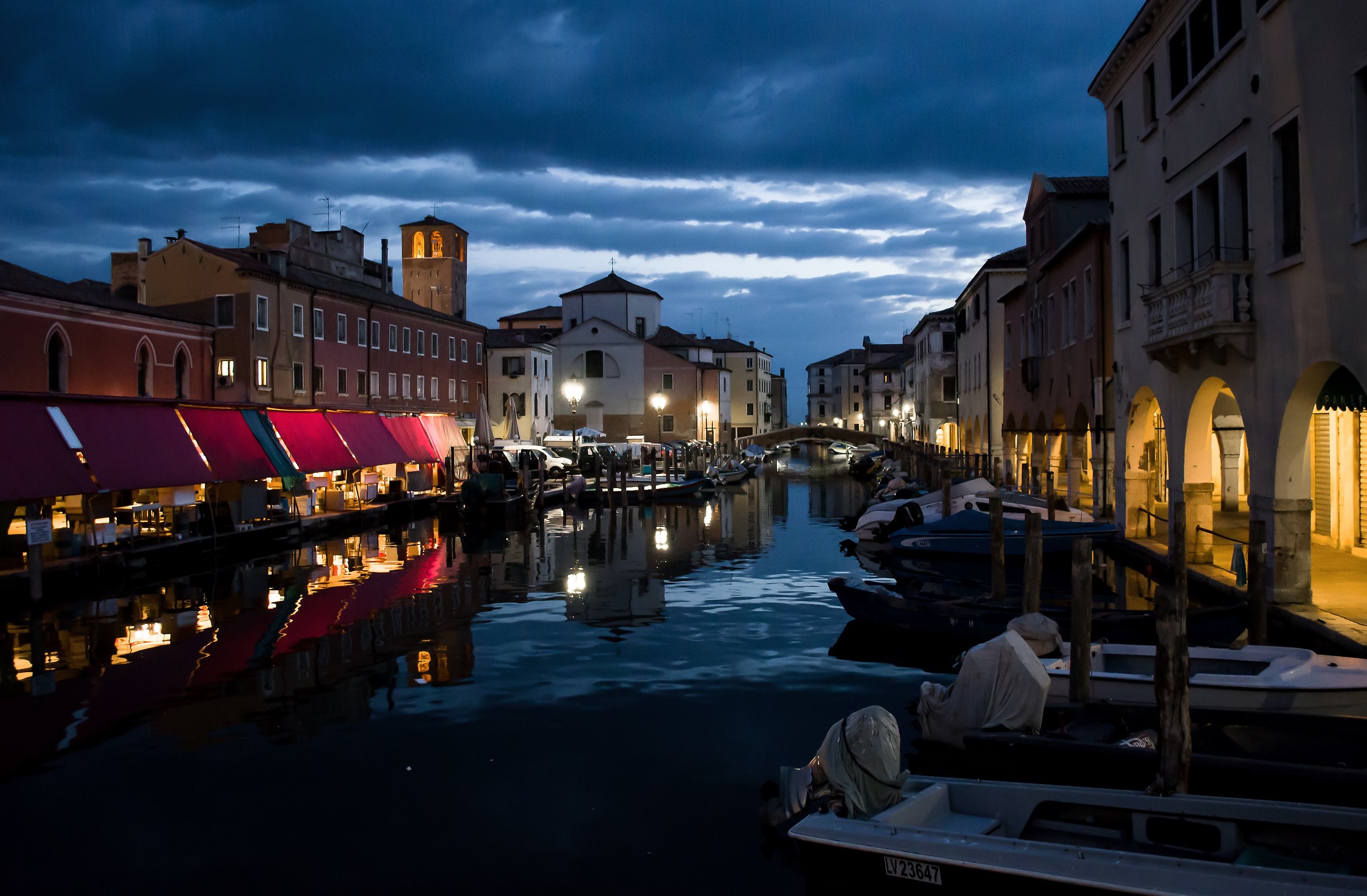 Chioggia all'alba.