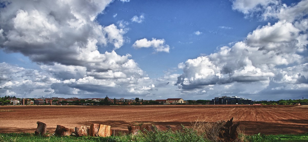 At the edge of Rome ......... Fields Arati