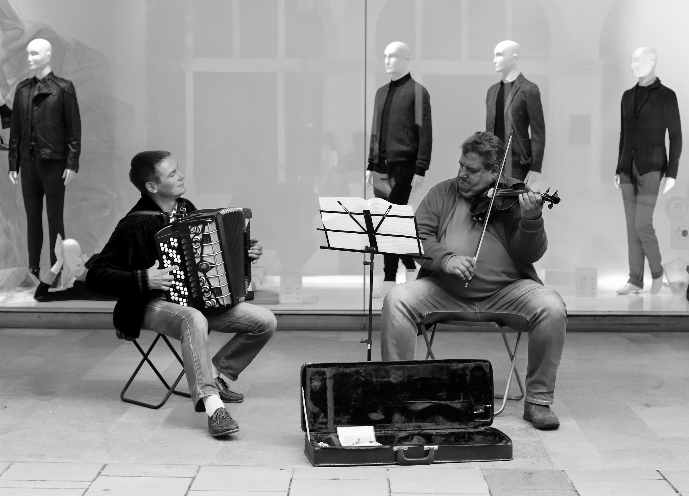 Musicians in the street